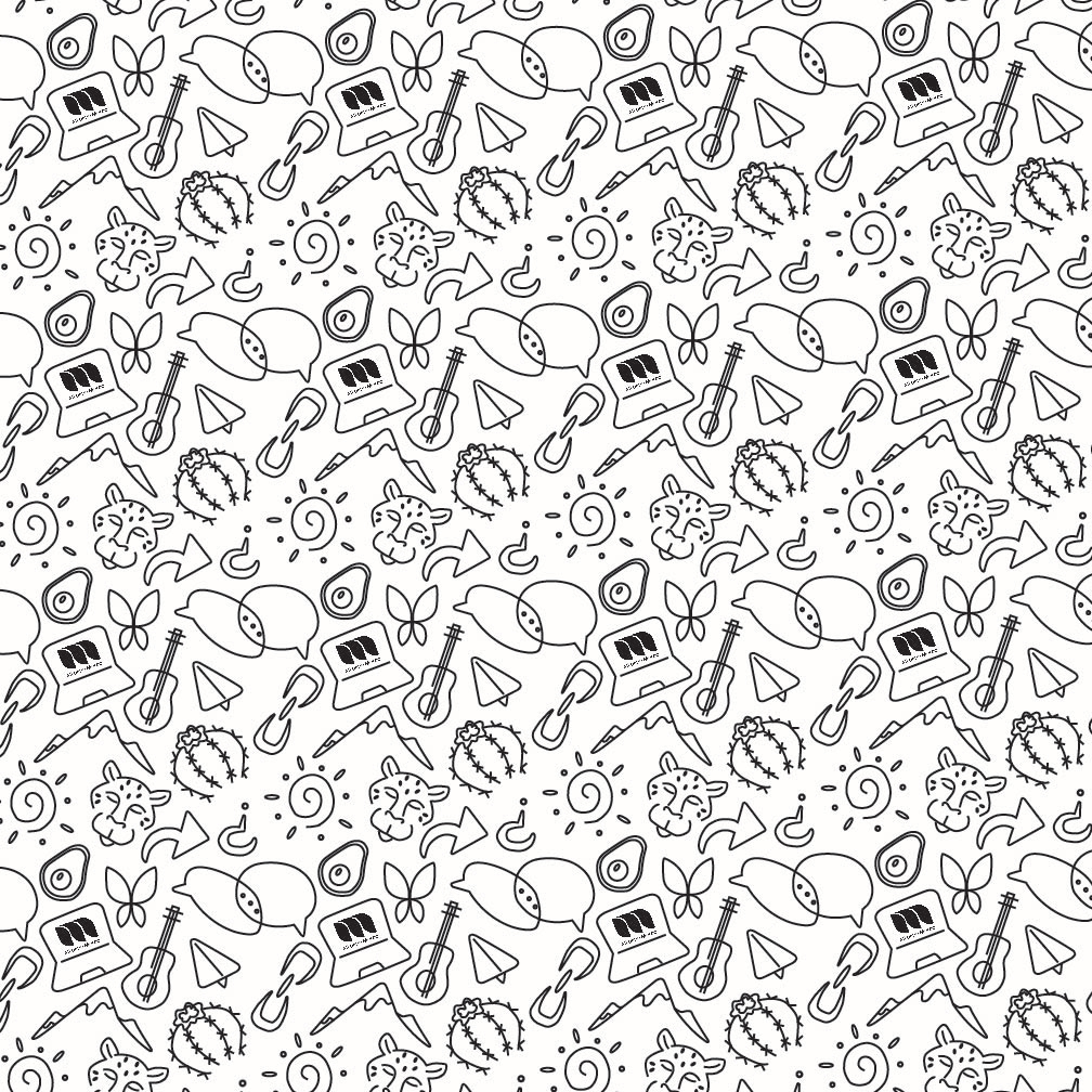 Pattern In White