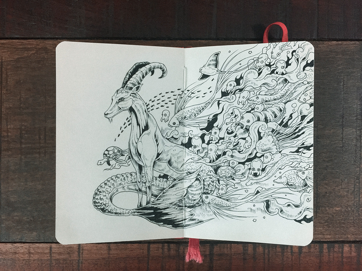 Kerby Rosanes : Illustrator : Portfolio - Sketchbook Illustrations II