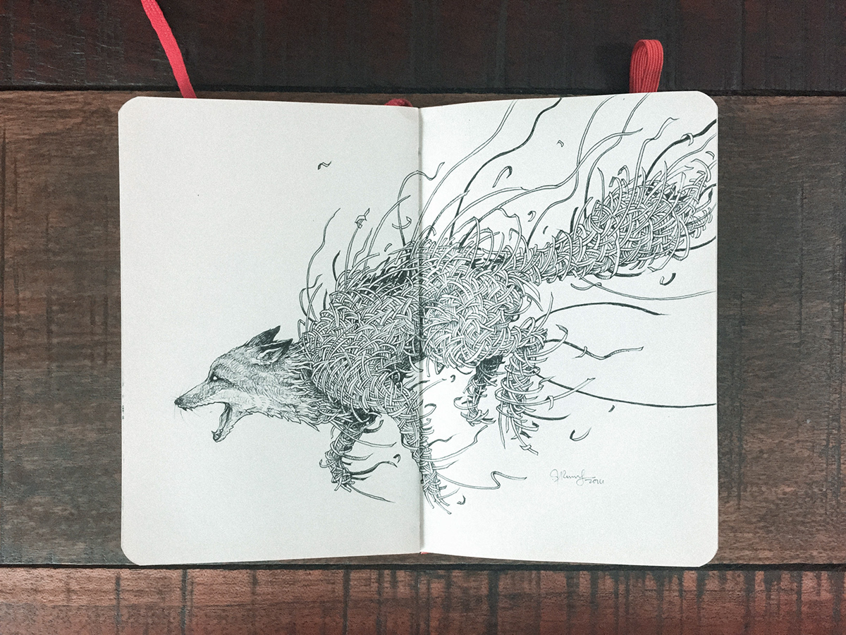 Kerby Rosanes : Illustrator : Portfolio - Sketchbook Illustrations II