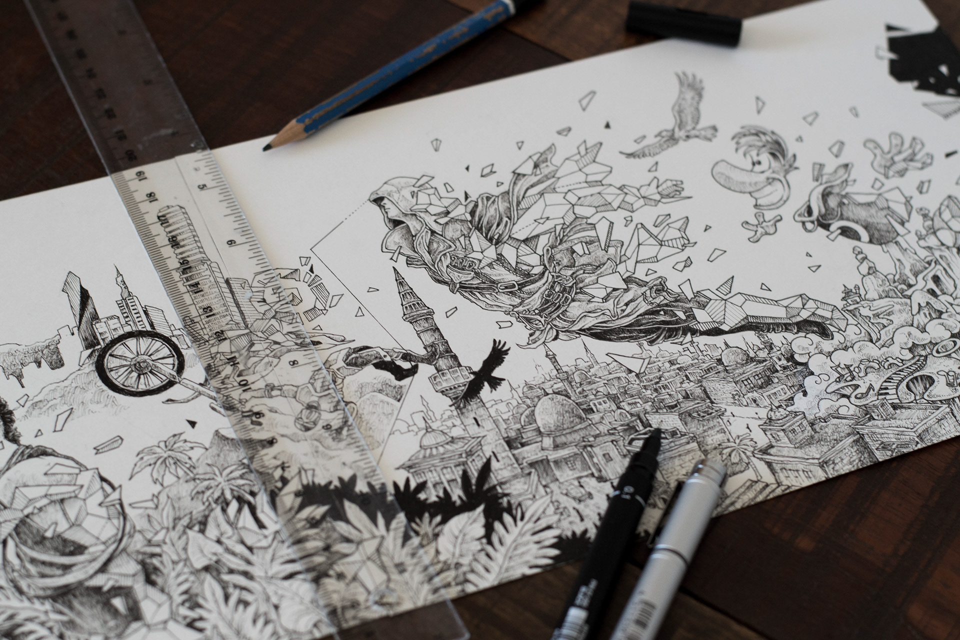 Kerby Rosanes : Illustrator : Portfolio - Ubisoft x Kerby