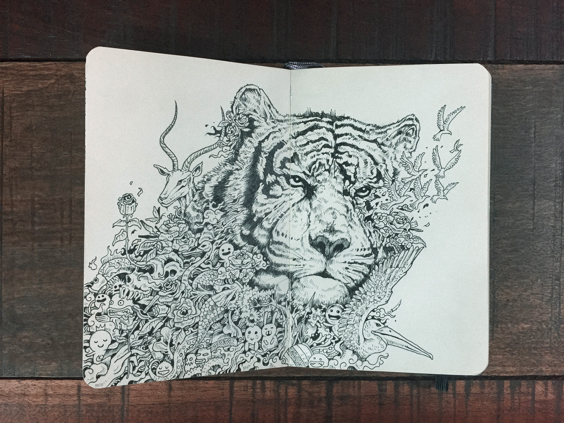 Kerby Rosanes : Illustrator : Portfolio - Sketchbook Illustrations I