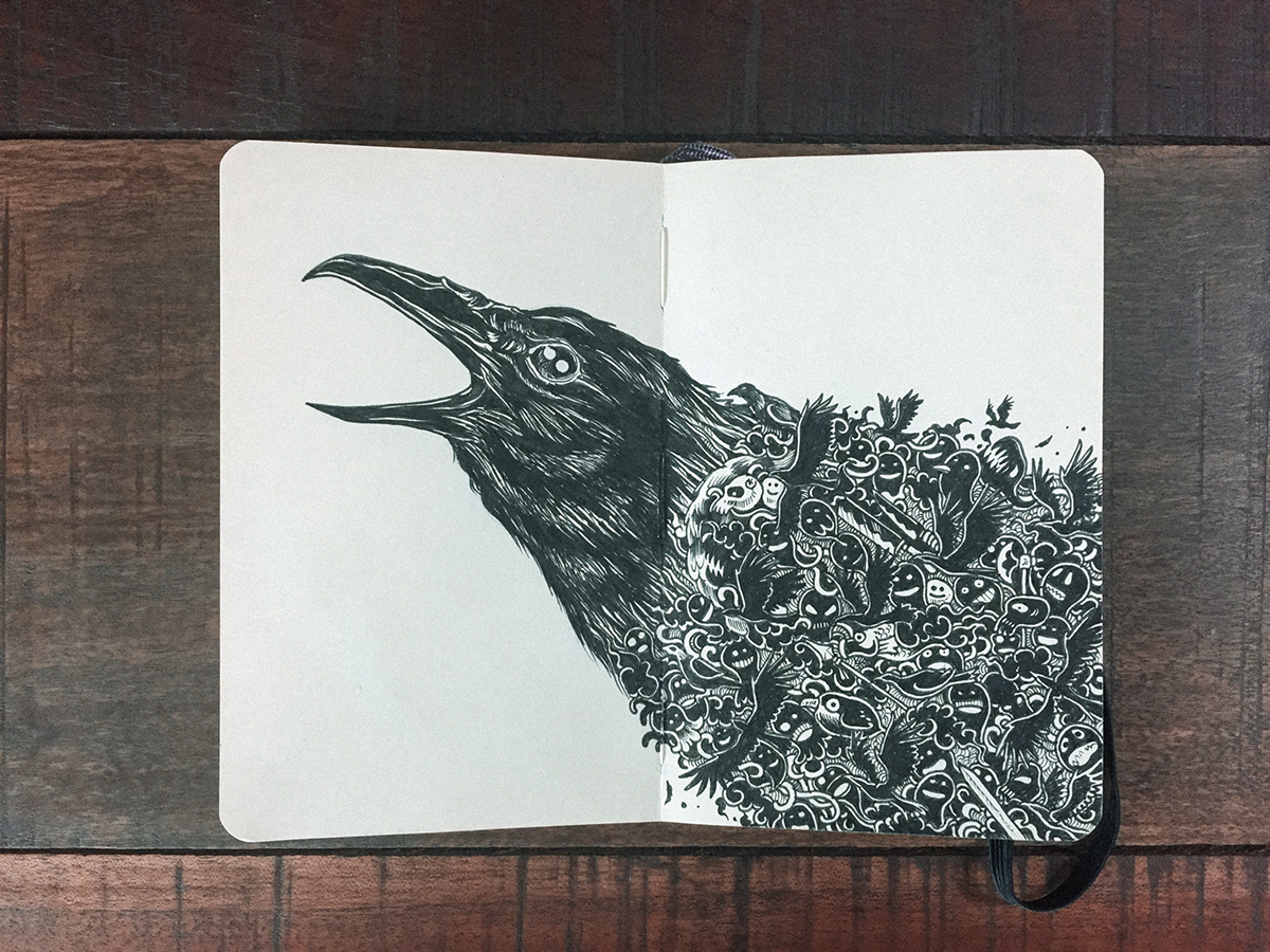 Kerby Rosanes : Illustrator : Portfolio - Sketchbook Illustrations I