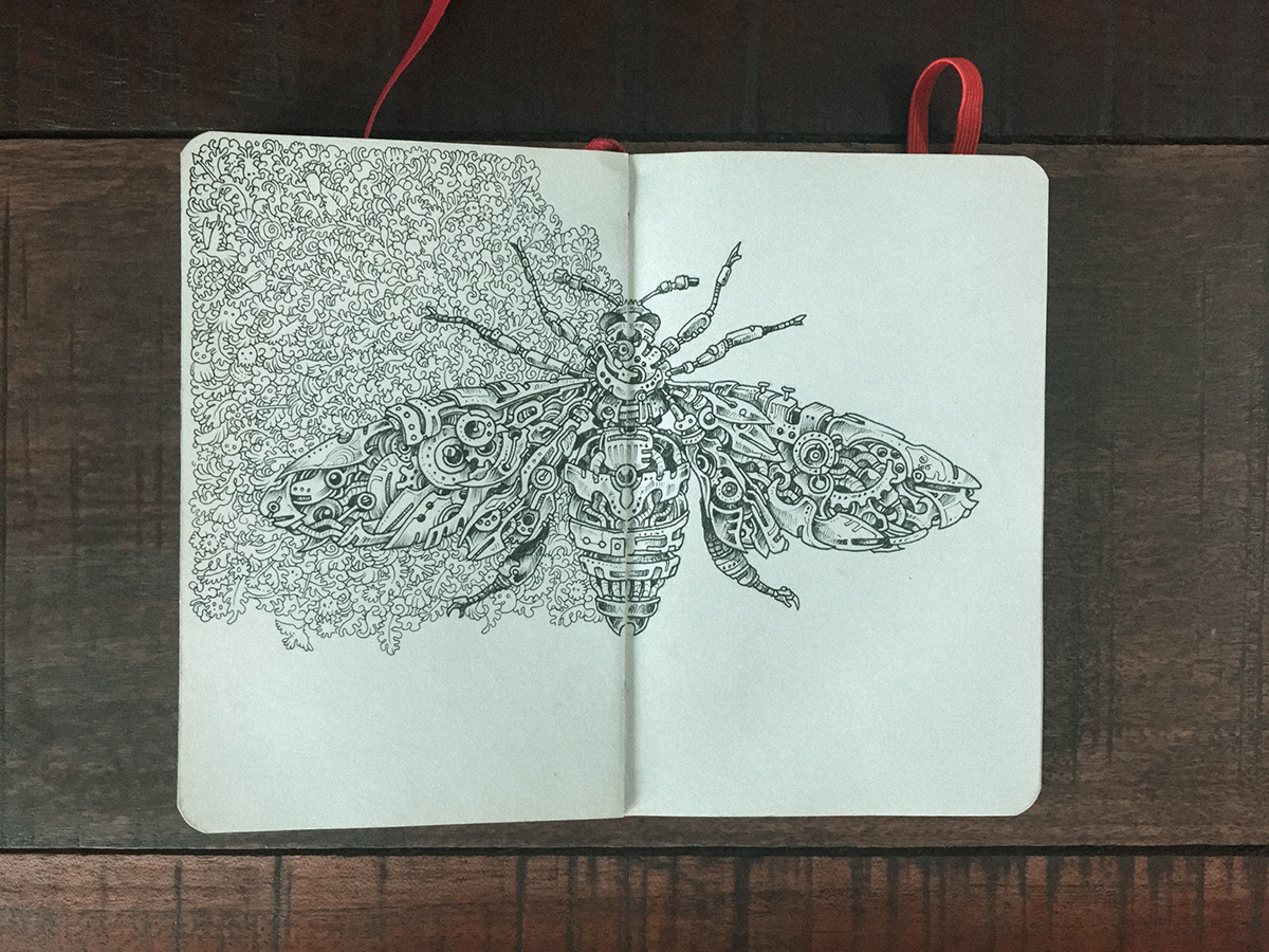 Kerby Rosanes : Illustrator : Portfolio - Sketchbook Illustrations II