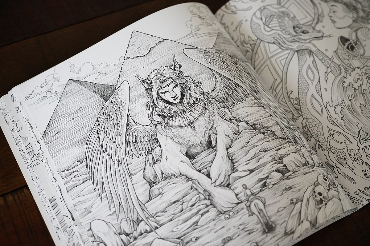 Kerby Rosanes Illustrator Portfolio Mythic World