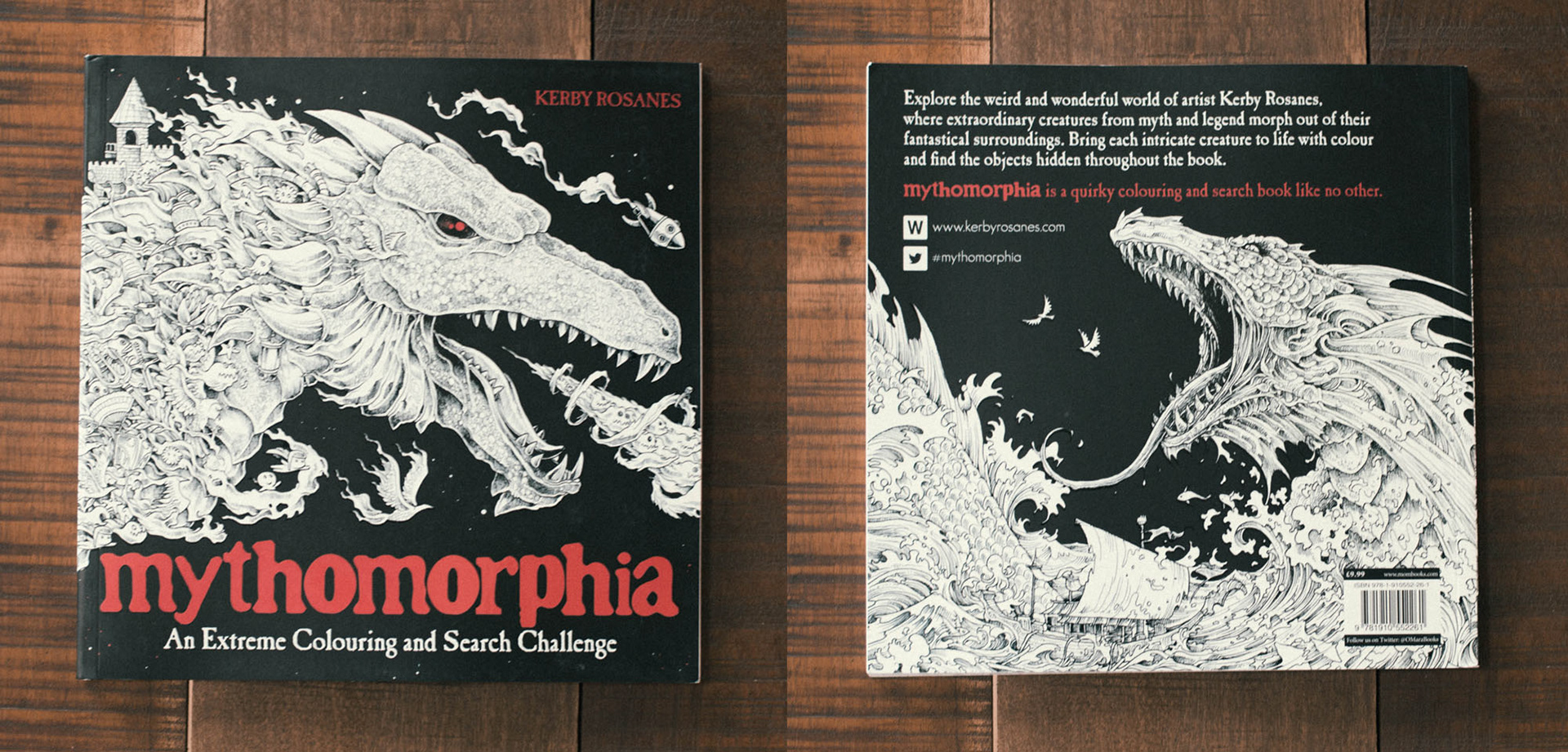 Mythomorphia: An Extreme Coloring and Search Challenge [Book]