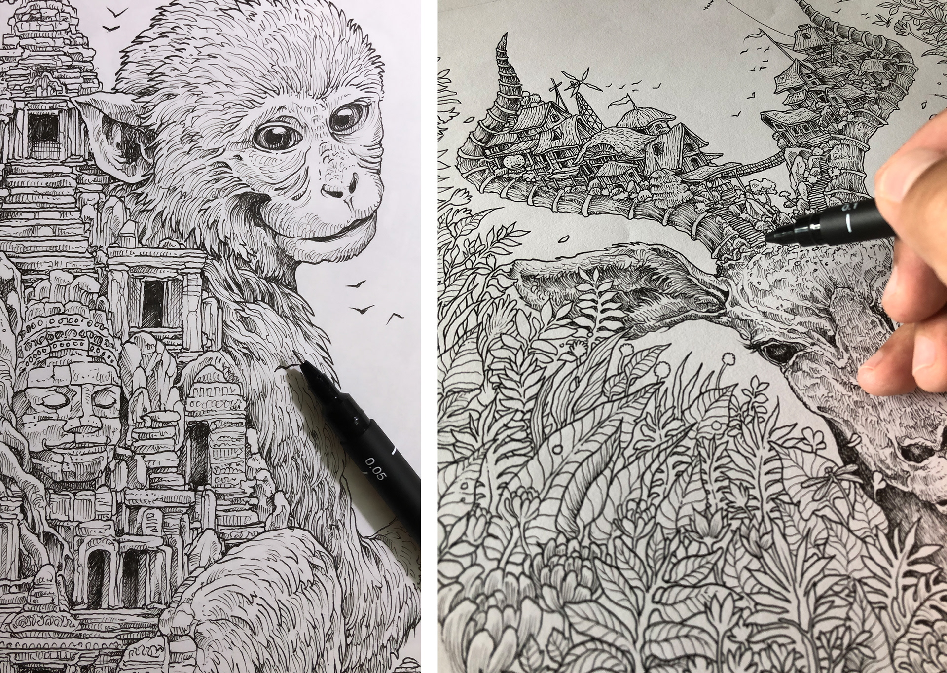 Worlds within worlds by Kerby Rosanes