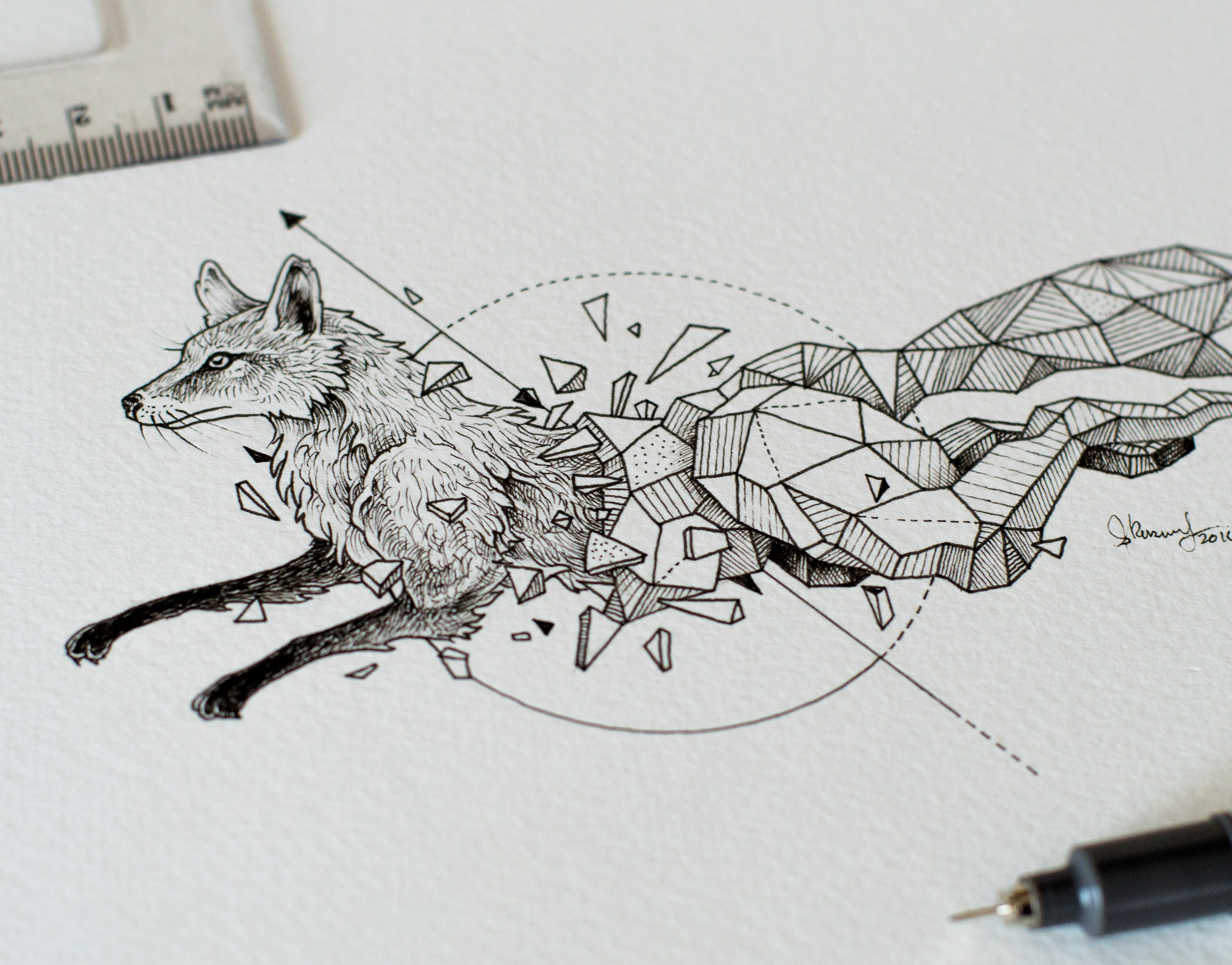 Kerby Rosanes : Illustrator : Portfolio - Geometric Beasts