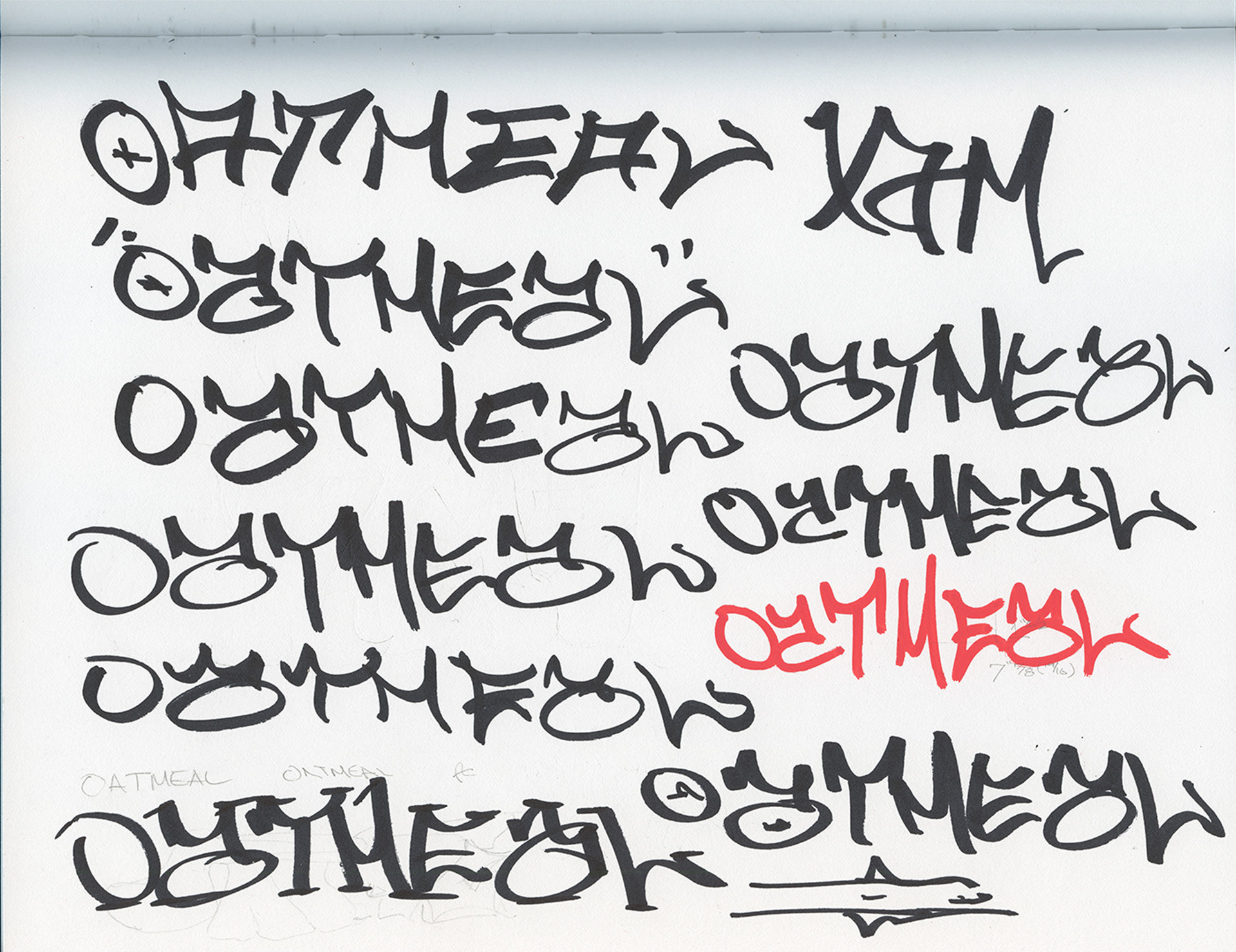 Oatmeal Sketches, 2023