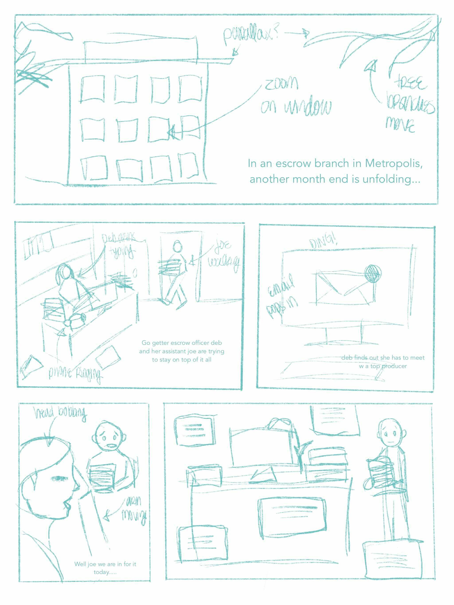 Storyboard page 1