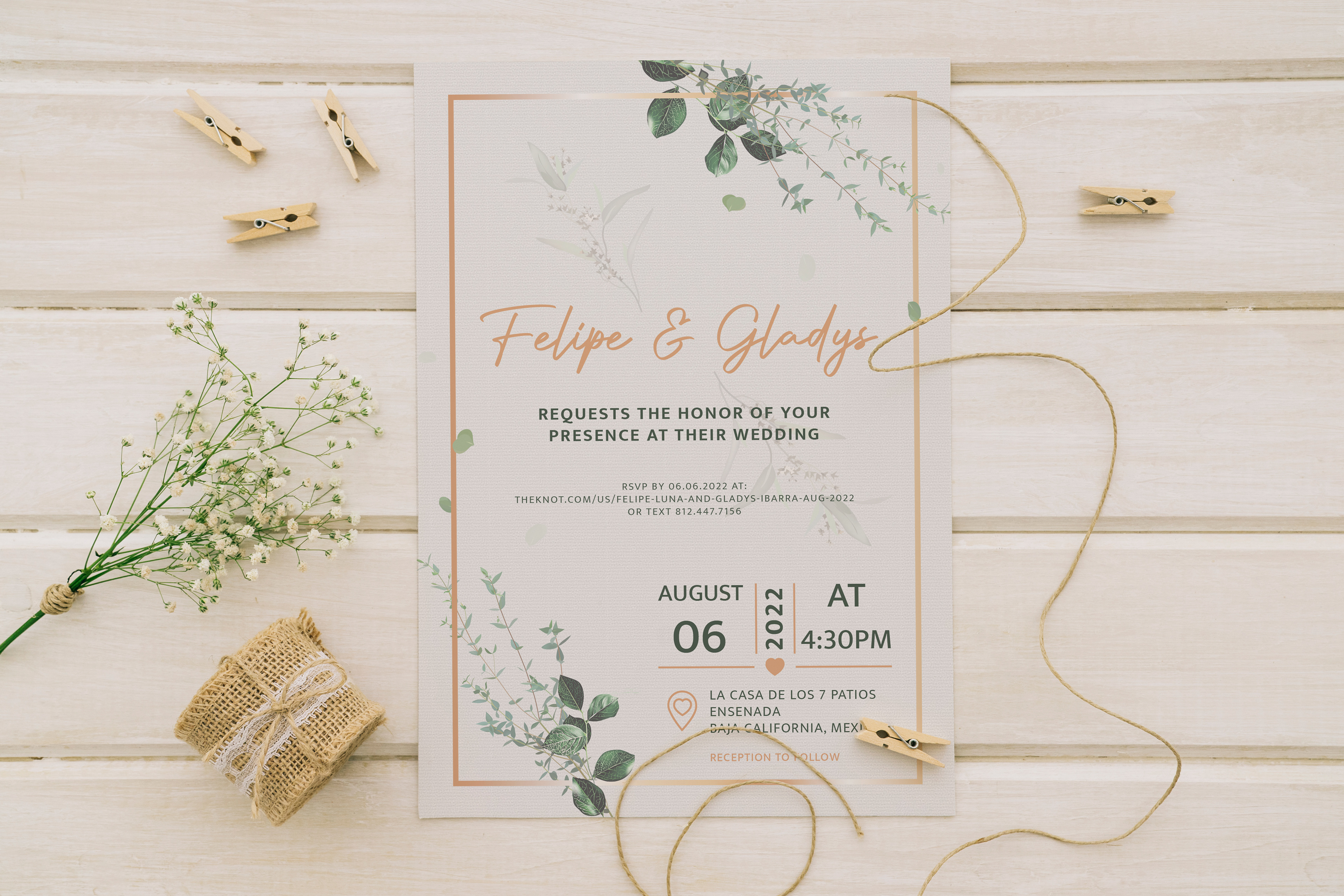 English Invitation