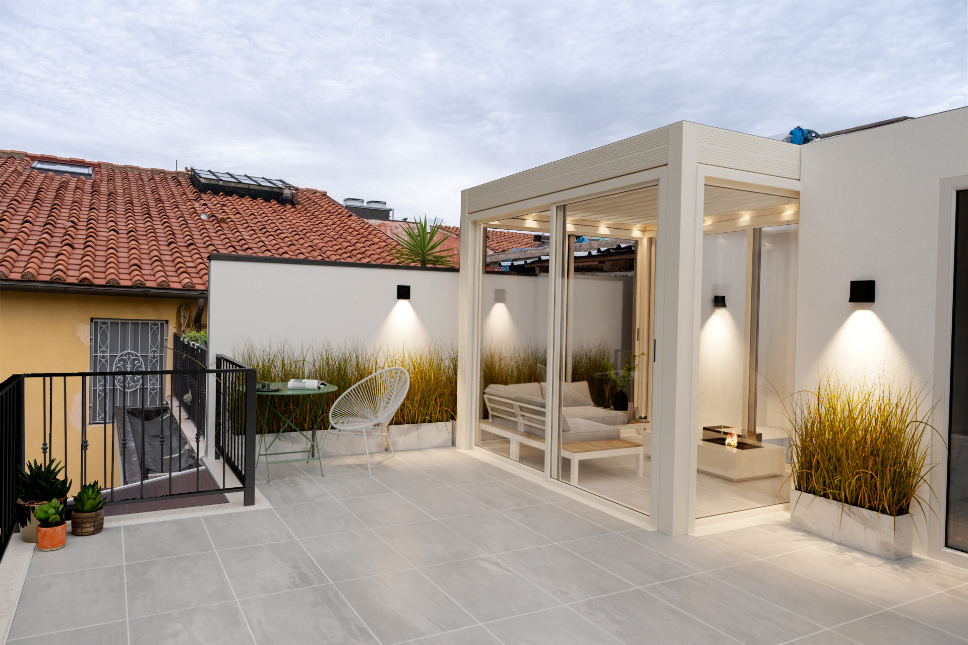 Terrazza con Pergotenda