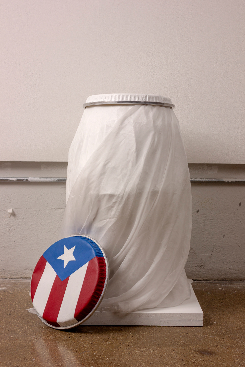 Hija De La Conga, 2025, Papier-Mâché, Mixed Media, 15 x 24 x 12 inches