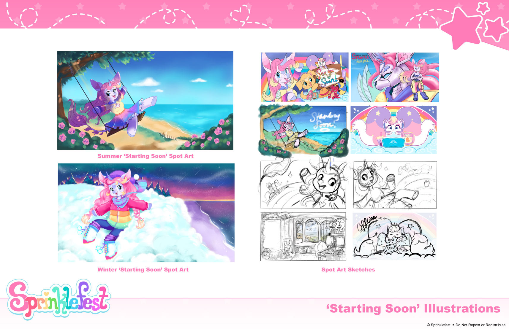 Starting Soon Illustrations