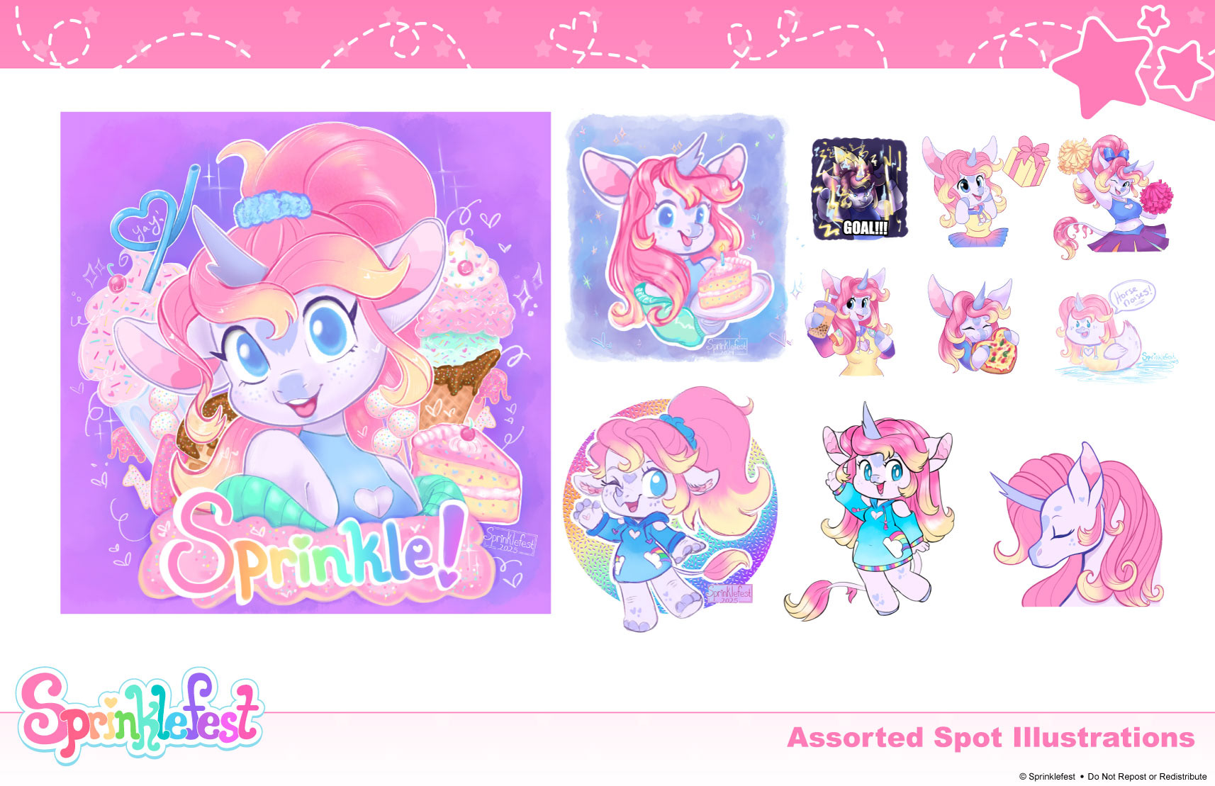 Assorted Spot Illustrations
