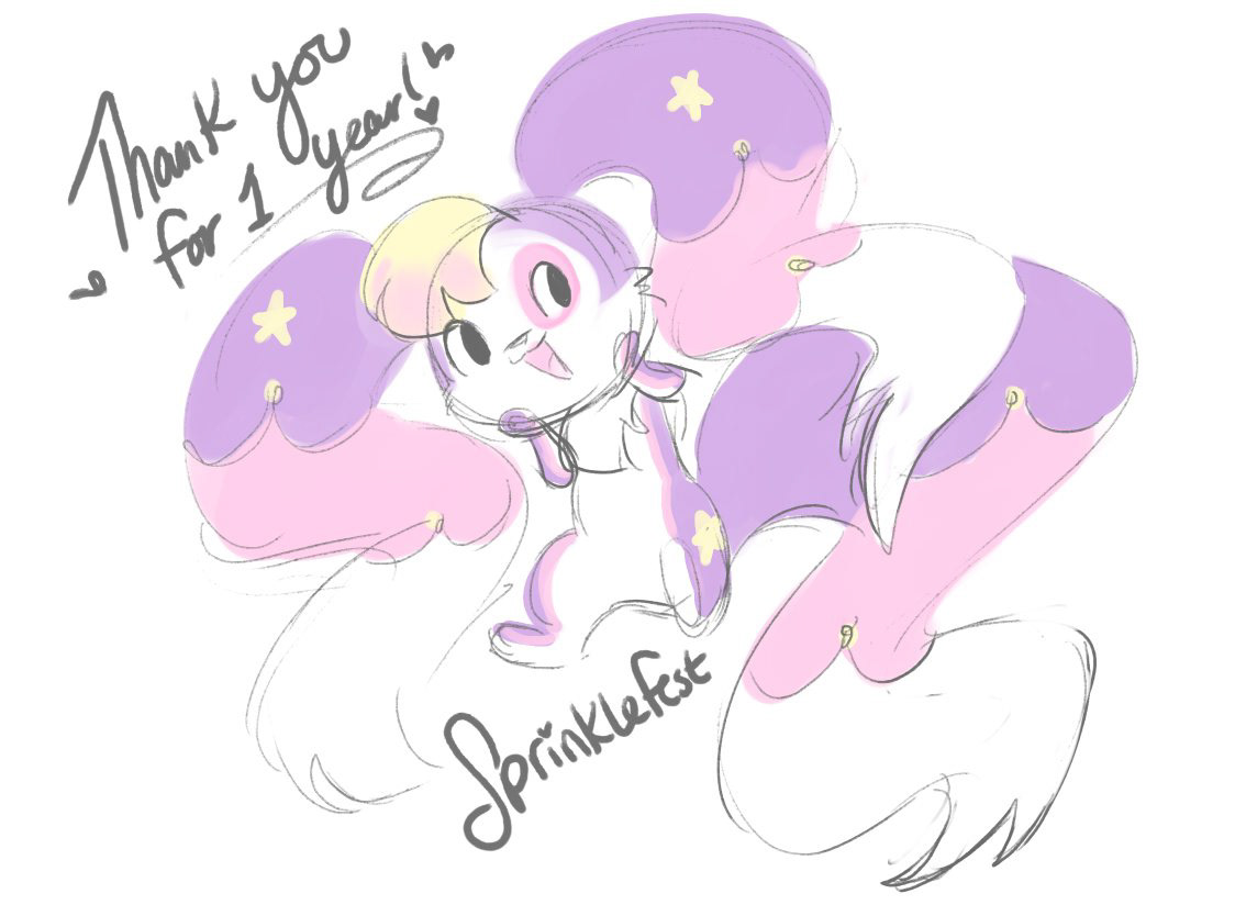 1 Year Twitch Affiliate Anniversary Sketch 2024