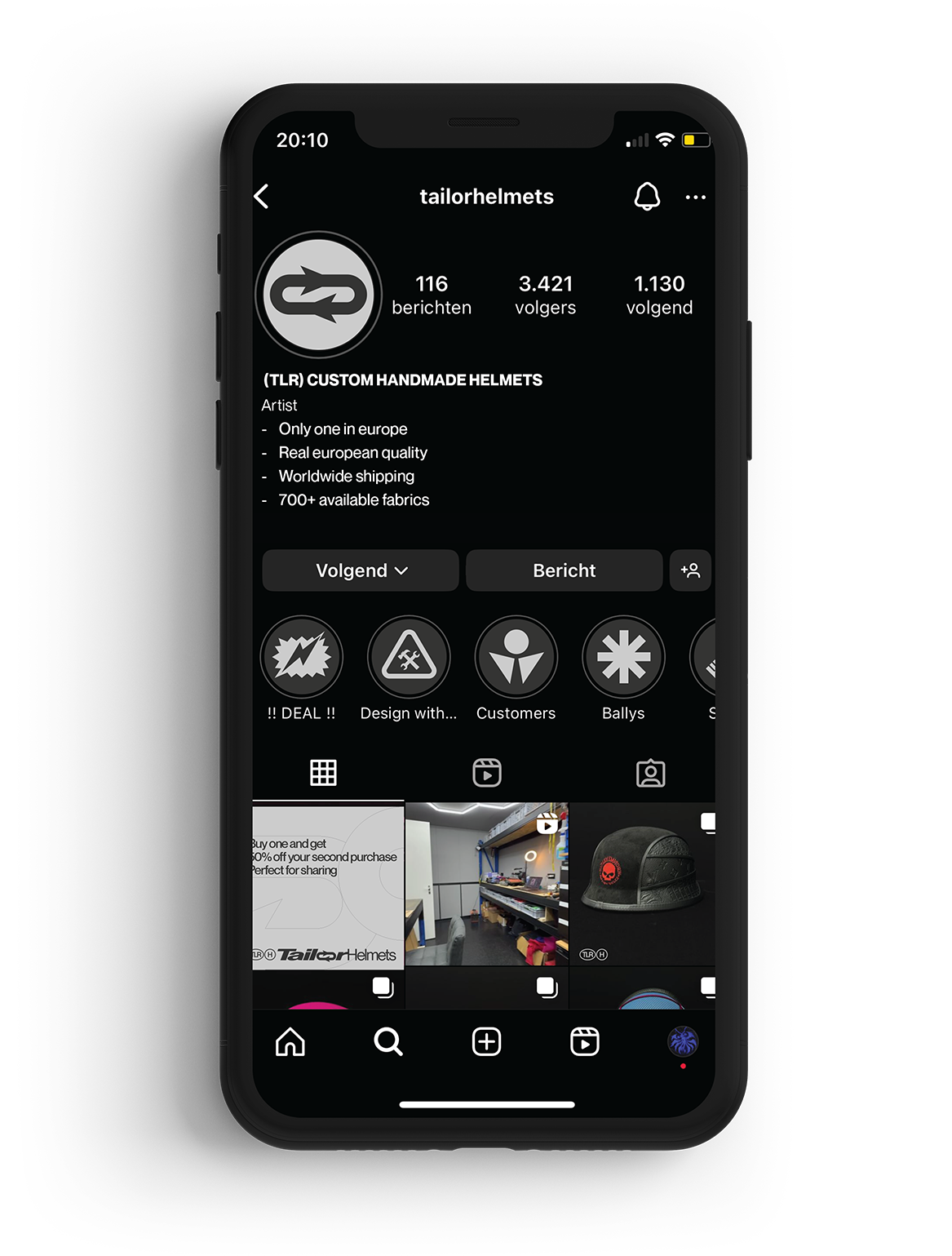 Mockup - Profile