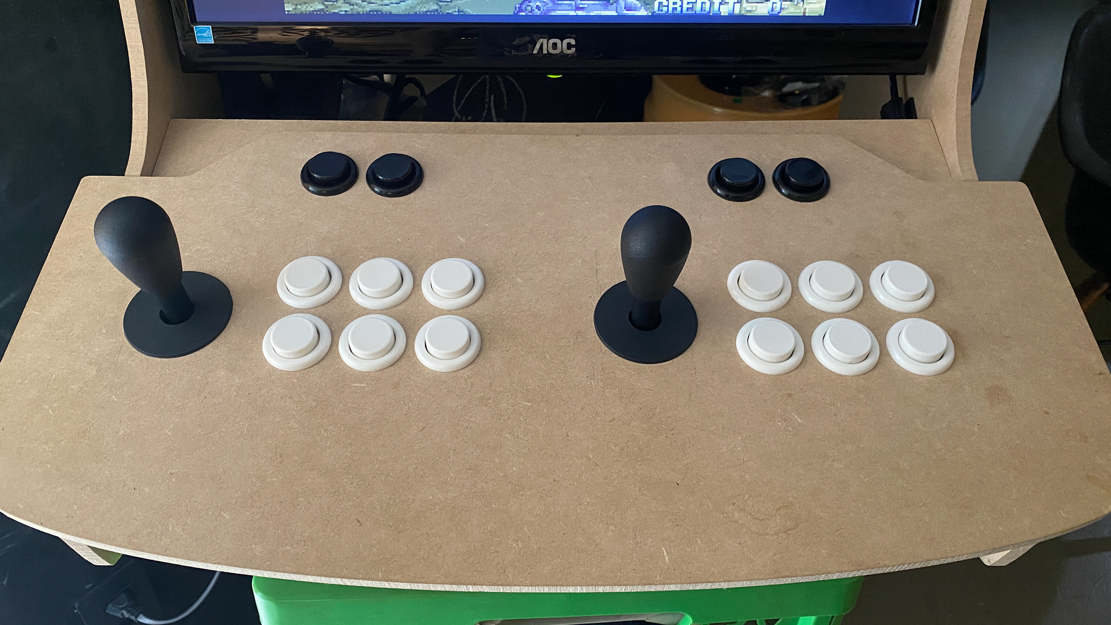 Closeup of Controllers installed