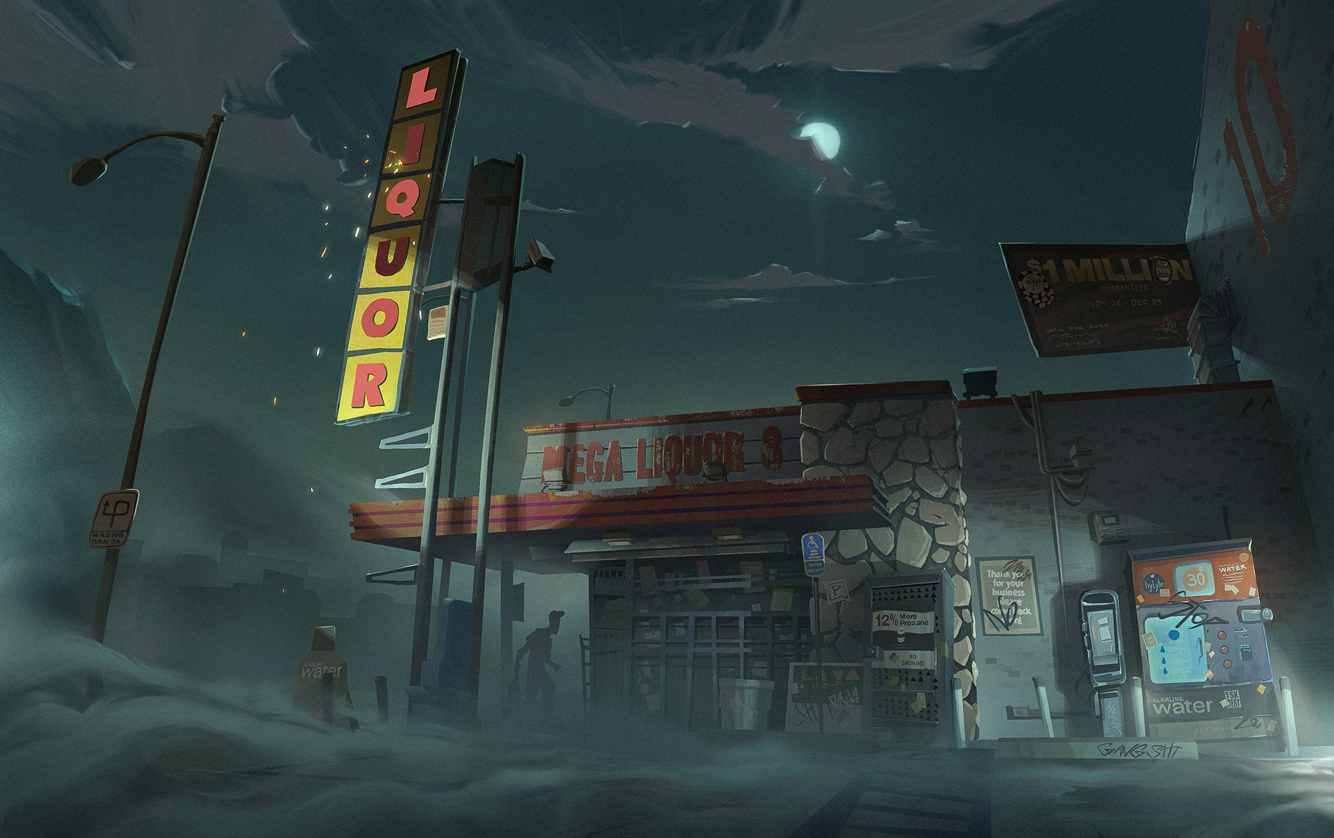 Liquor Store_Night