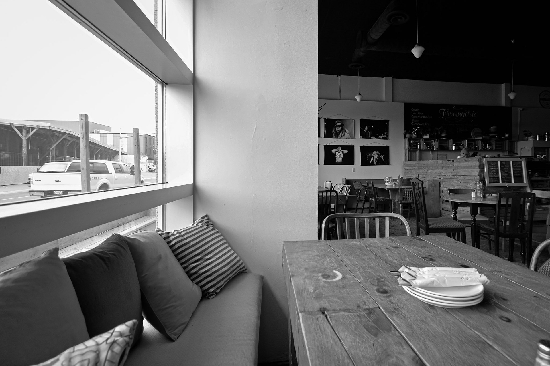 Rustic Relaxation - Black and White; Shot with: Nikon D5200 + Tamron 10-24mm.