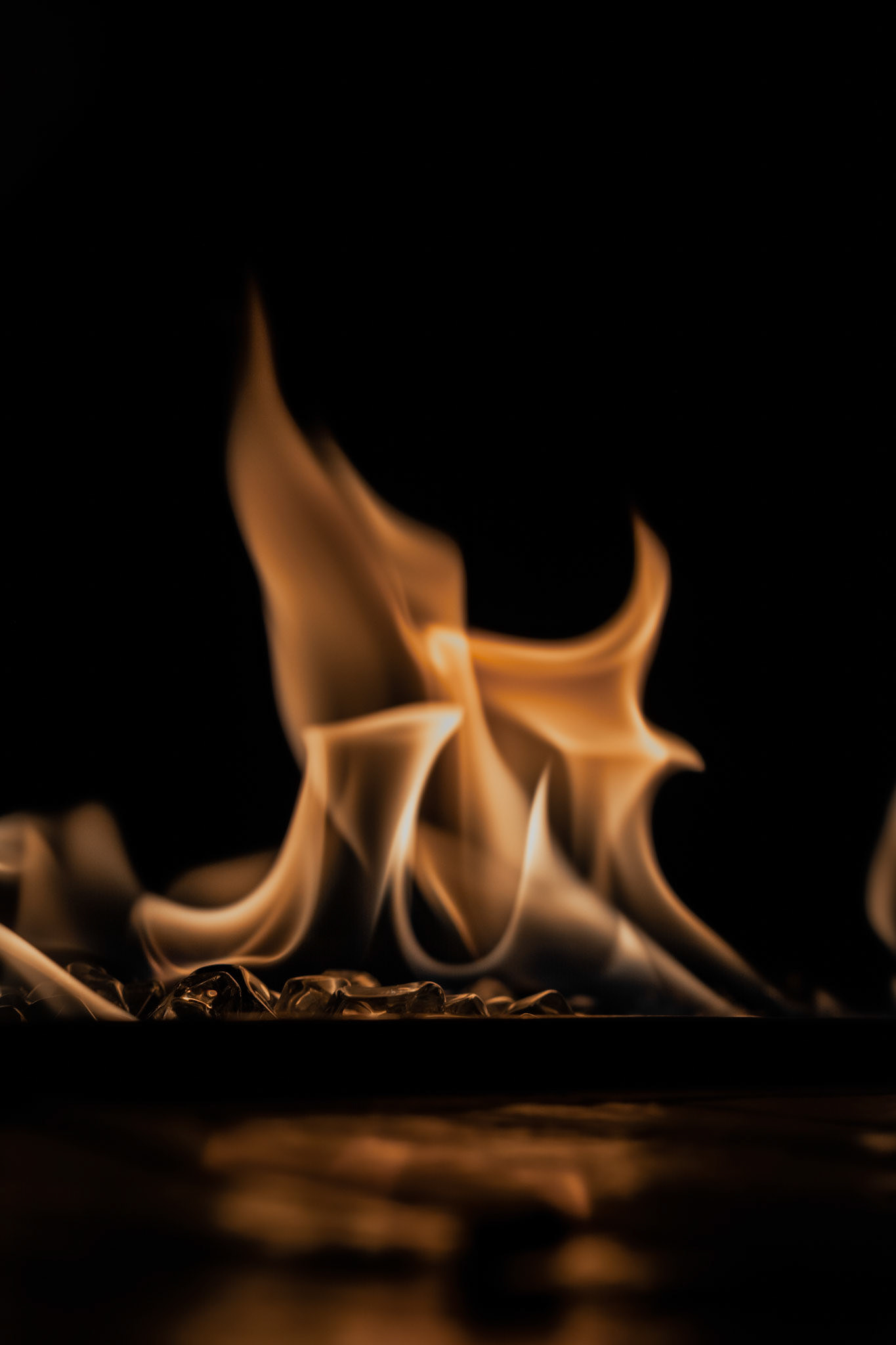 Fire on the Rocks - Orange Pop; Shot with: Nikon D5200 + Sigma 70-300mm.