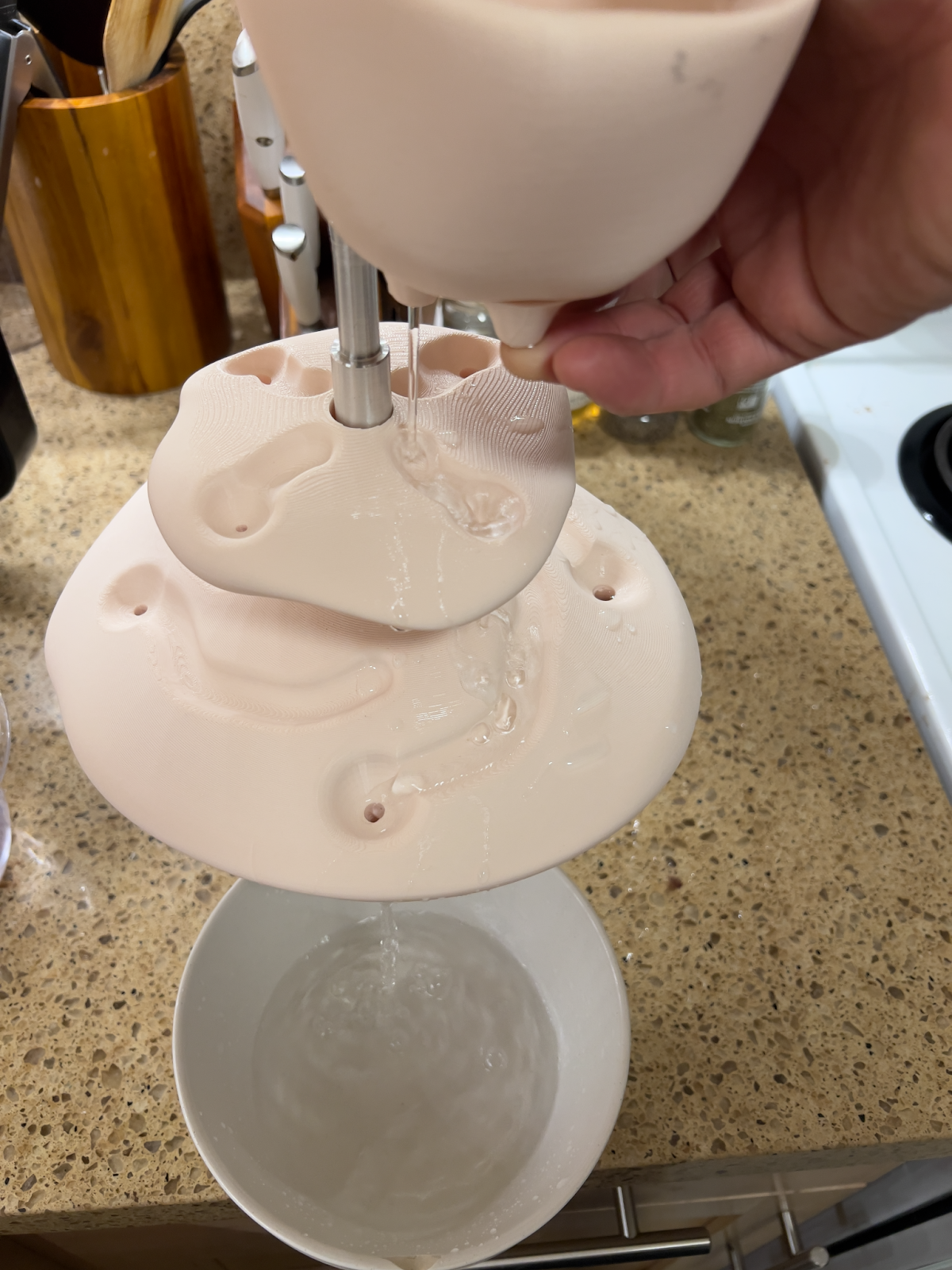 Testing the flow down individual streams