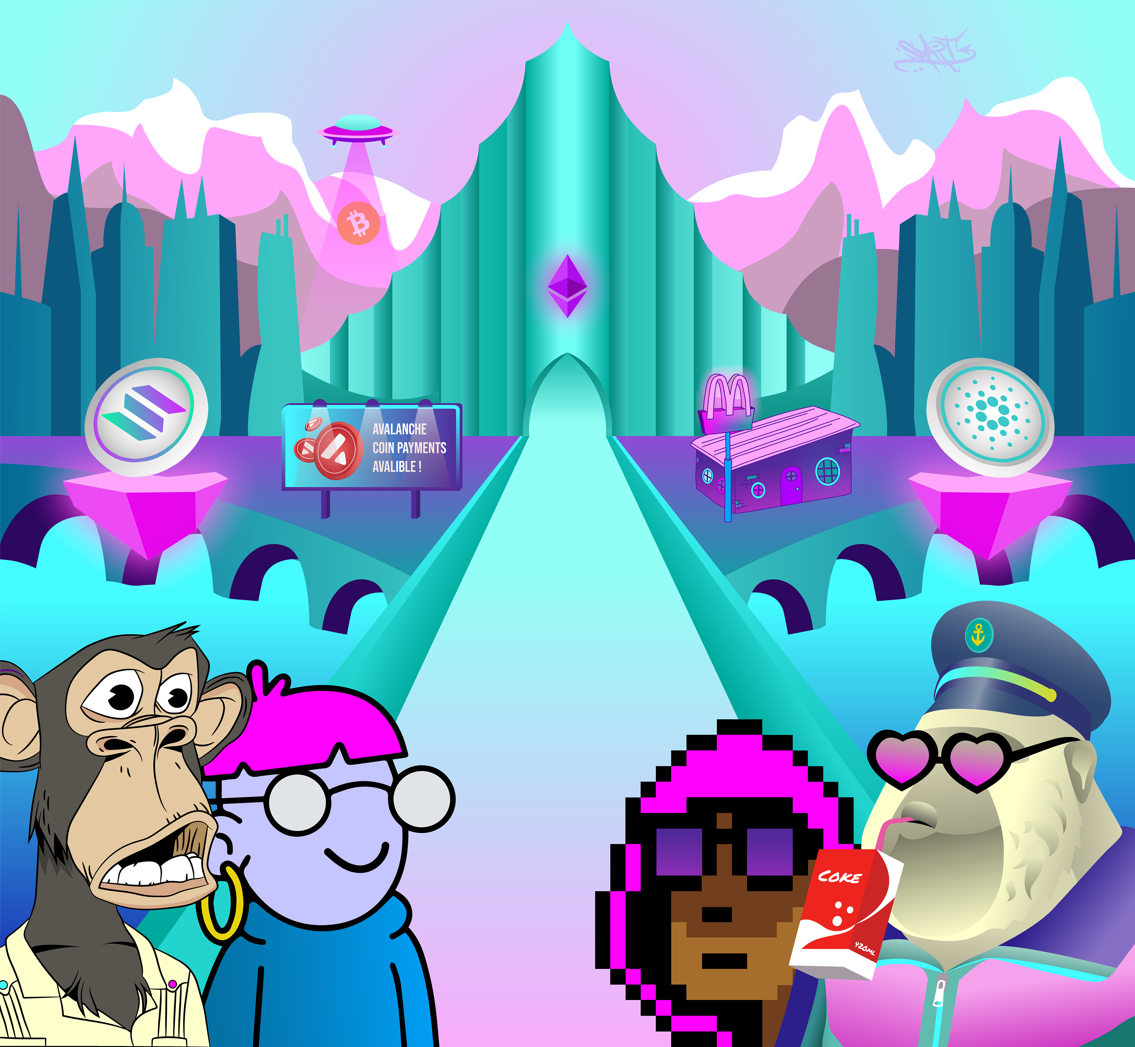 VEKTOROVÁ ILUSTRACE - JIŘÍ PROCHÁZKA (ČESKÁ REPUBLIKA)