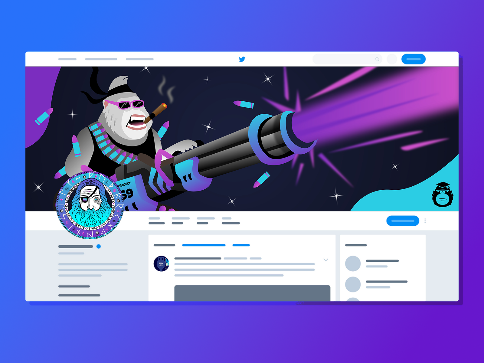 DESIGN VIZUÁLNÍHO STYLU TWITTER ÚČTU - JIŘÍ PROCHÁZKA (ČESKÁ REPUBLIKA)