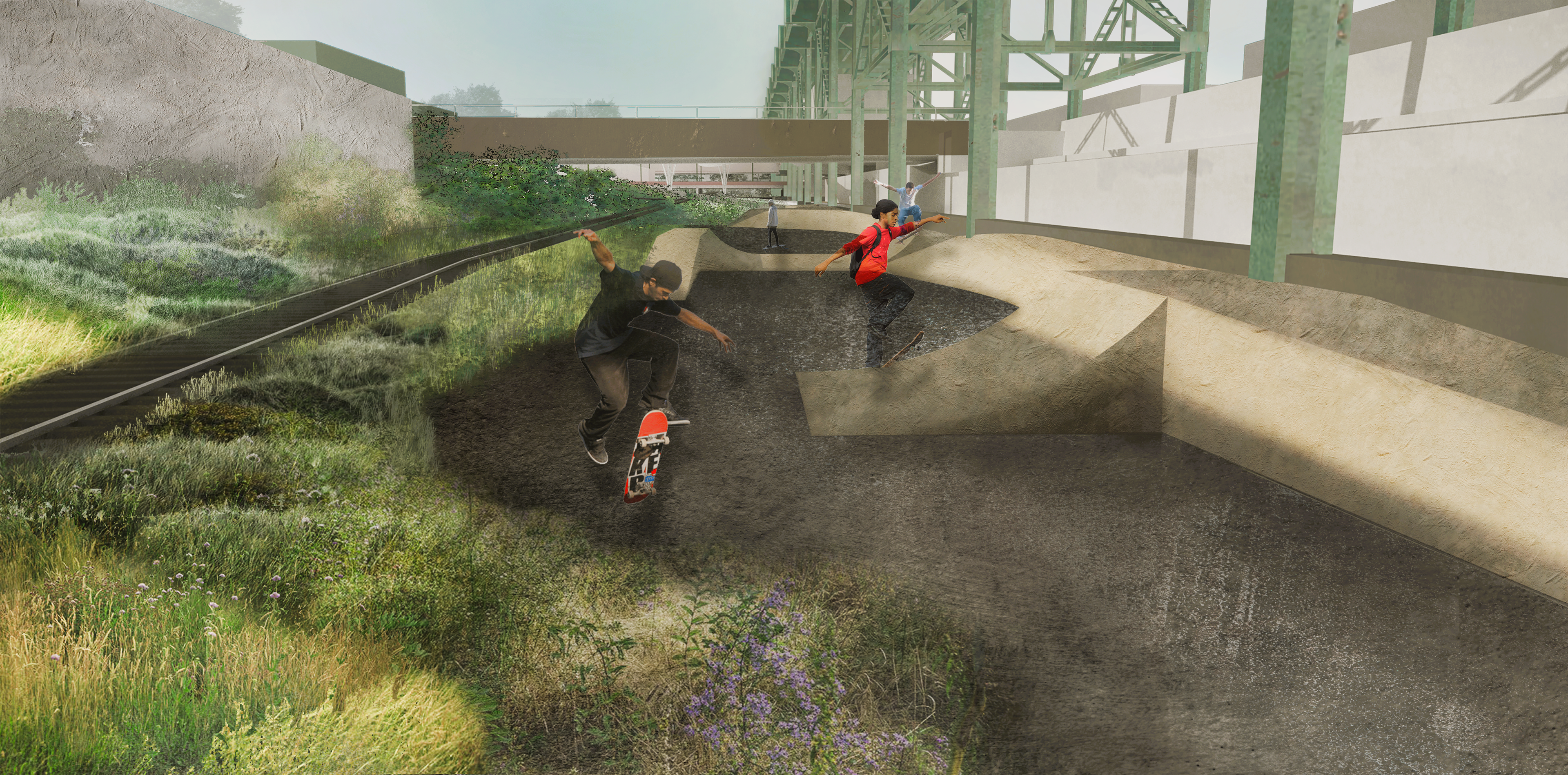 Skatepark Path