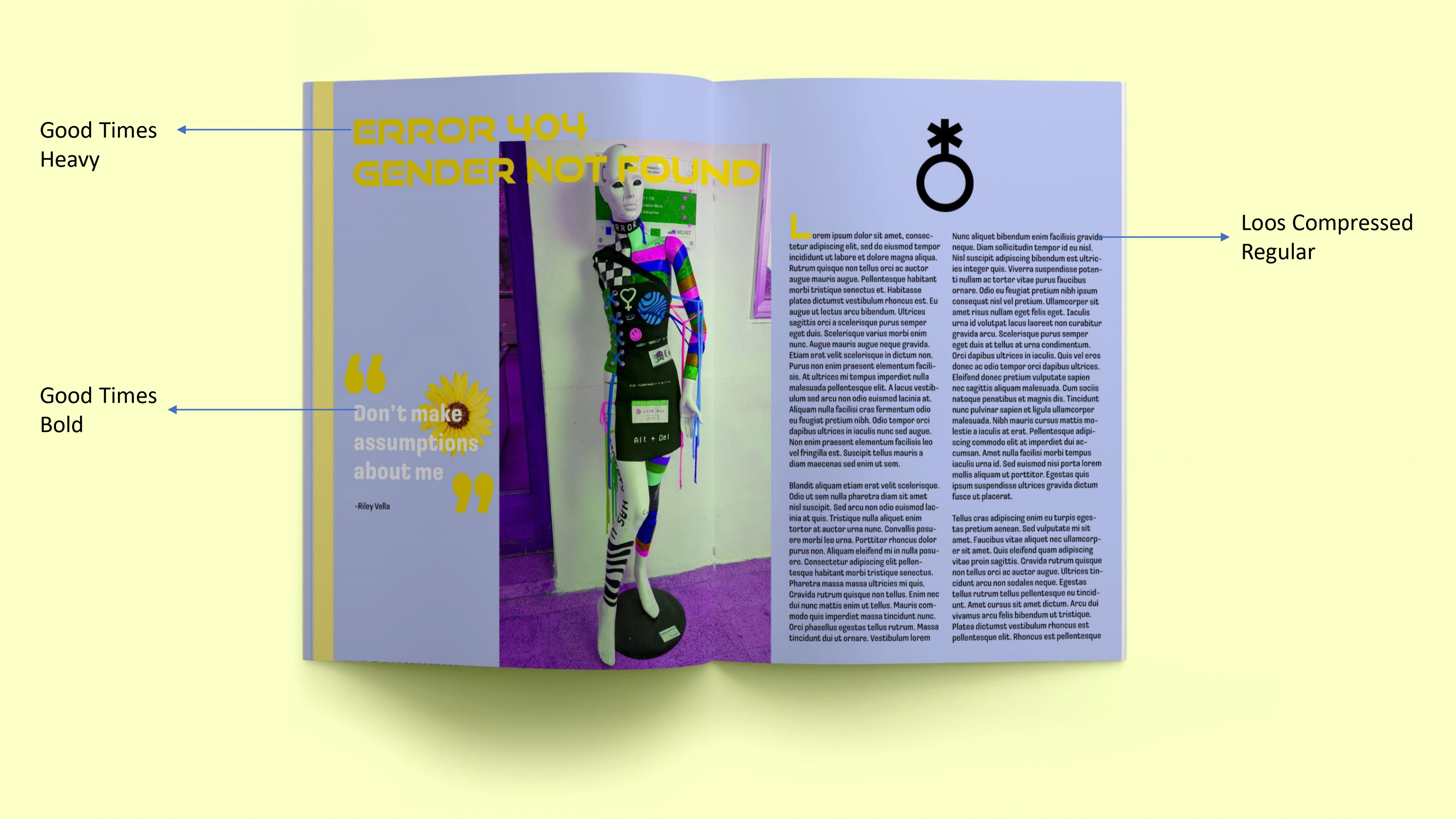 Article Typefaces