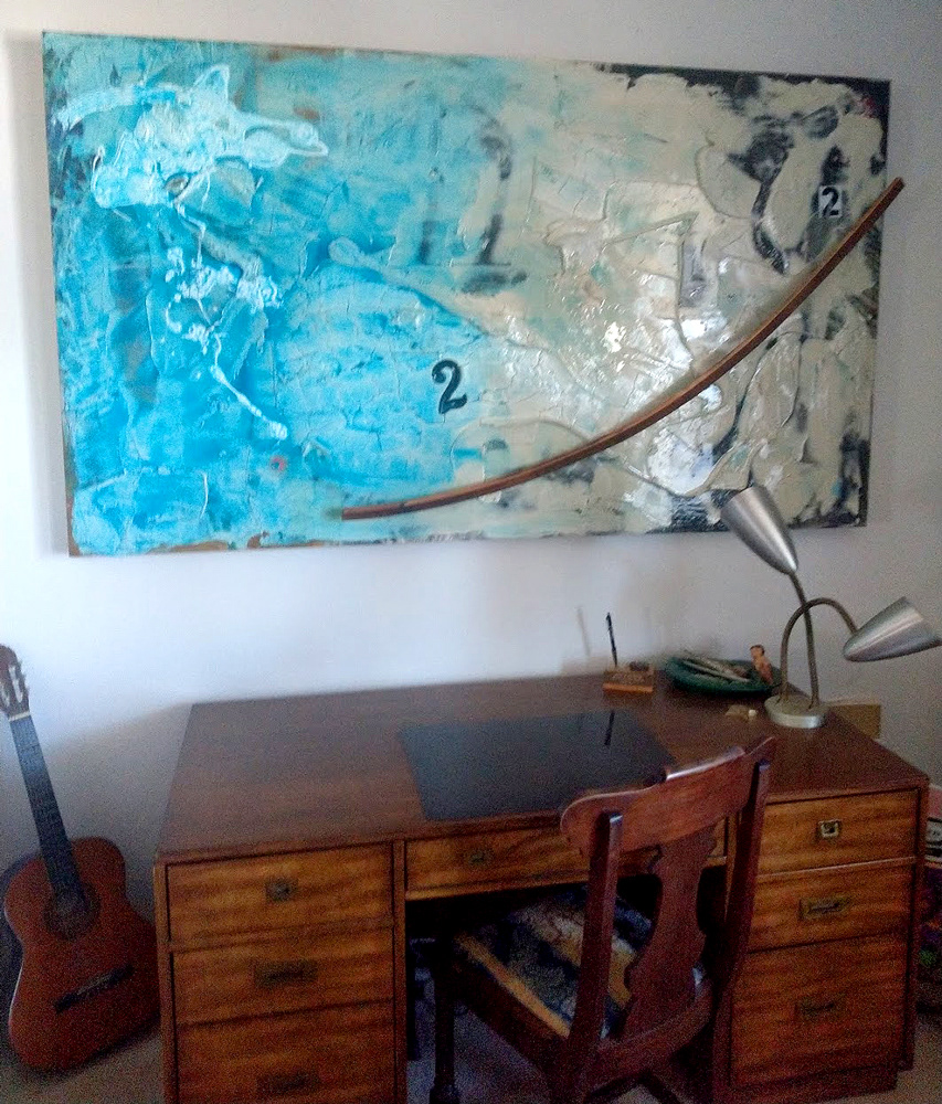 "2 for 2 Behind Sagittarius" 2020 (living room install)