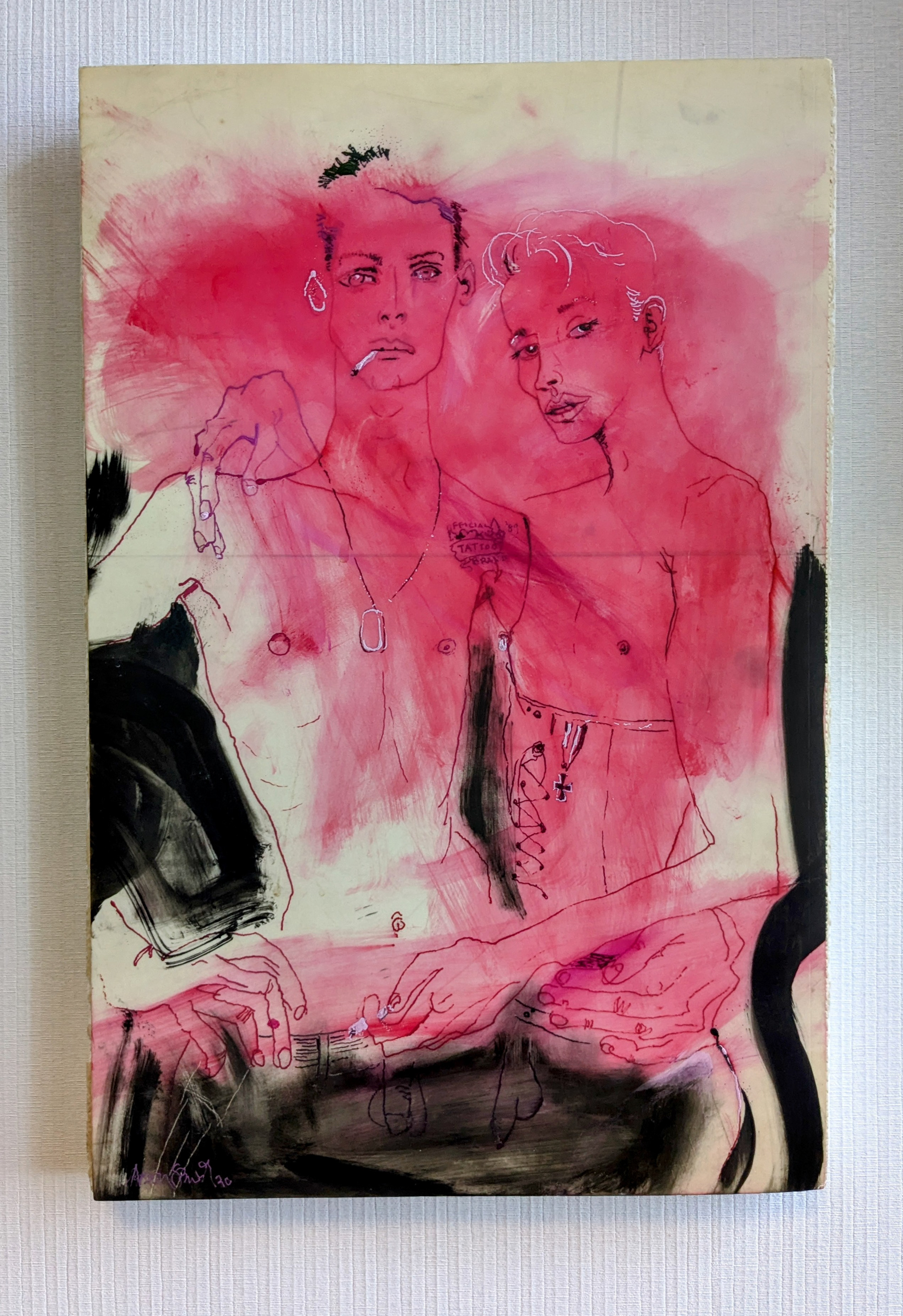 Posers (Self-Portrait with Lui Antinous)