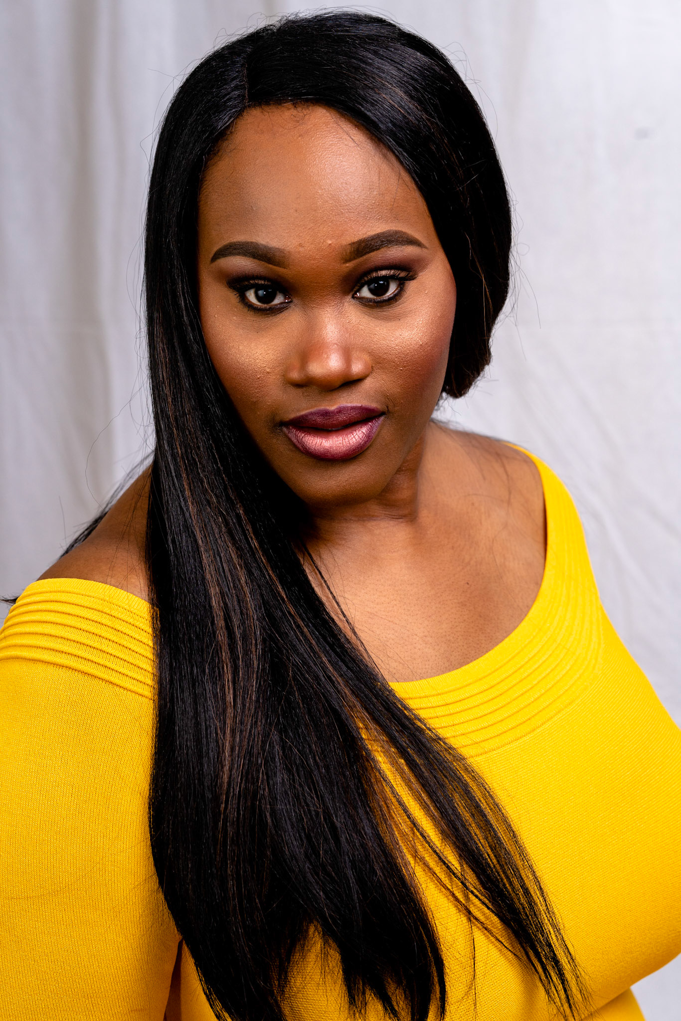 Rachael Yvonne Davis Shoot, Clean makeup by Deborah Moore