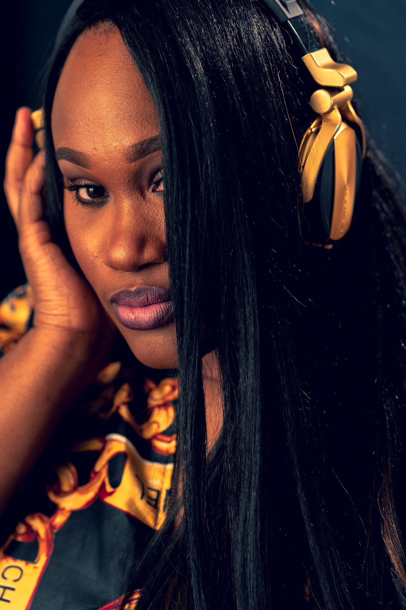 Rachael Yvonne Davis Shoot, Clean makeup by Deborah Moore