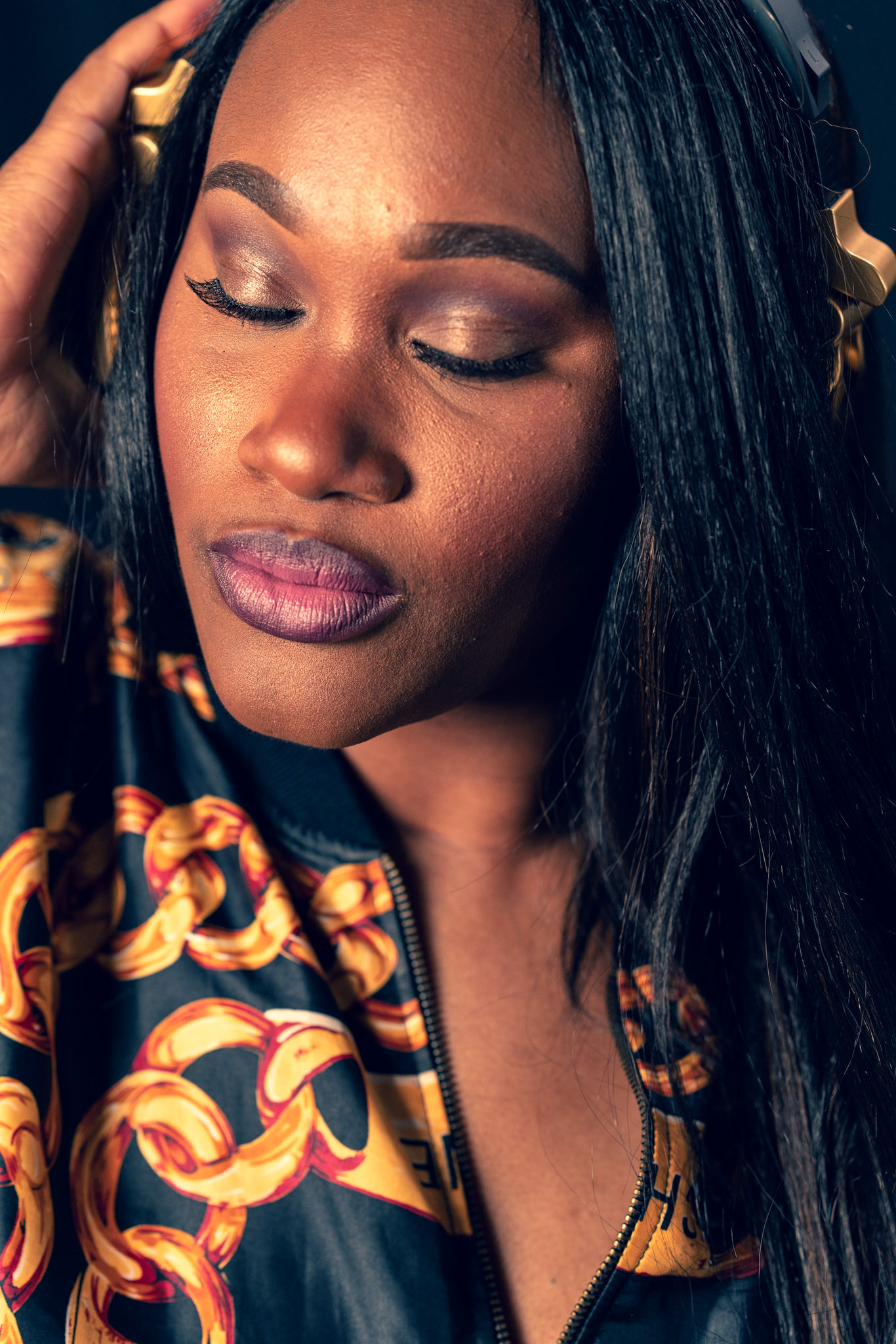 Rachael Yvonne Davis Shoot, Clean makeup by Deborah Moore