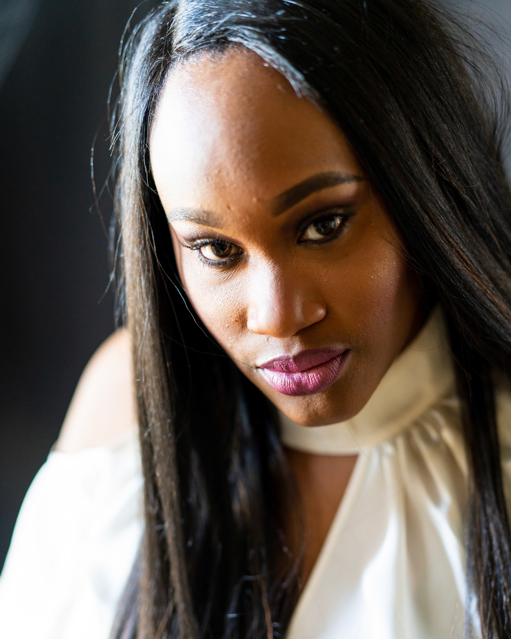 Rachael Yvonne Davis Shoot, Clean makeup by Deborah Moore