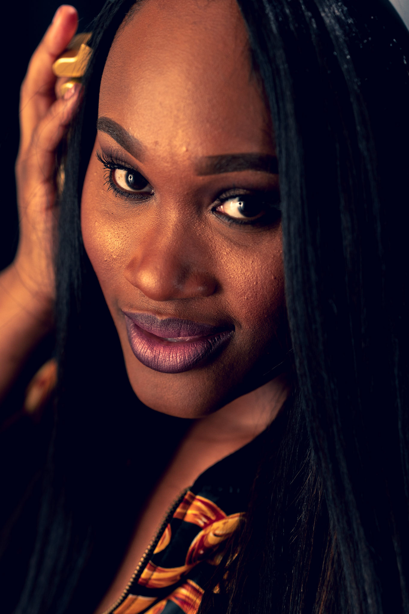 Rachael Yvonne Davis Shoot, Clean makeup by Deborah Moore