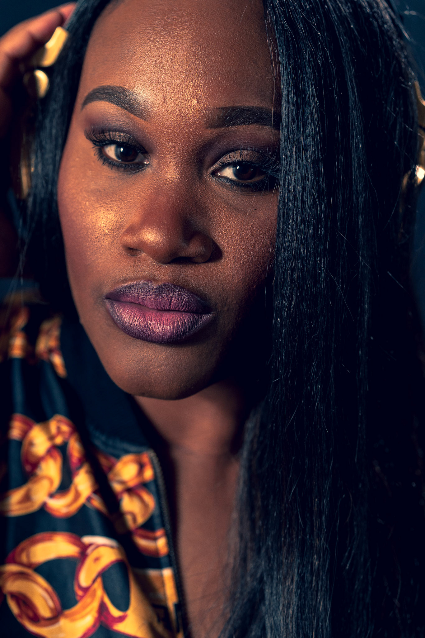 Rachael Yvonne Davis Shoot, Clean makeup by Deborah Moore