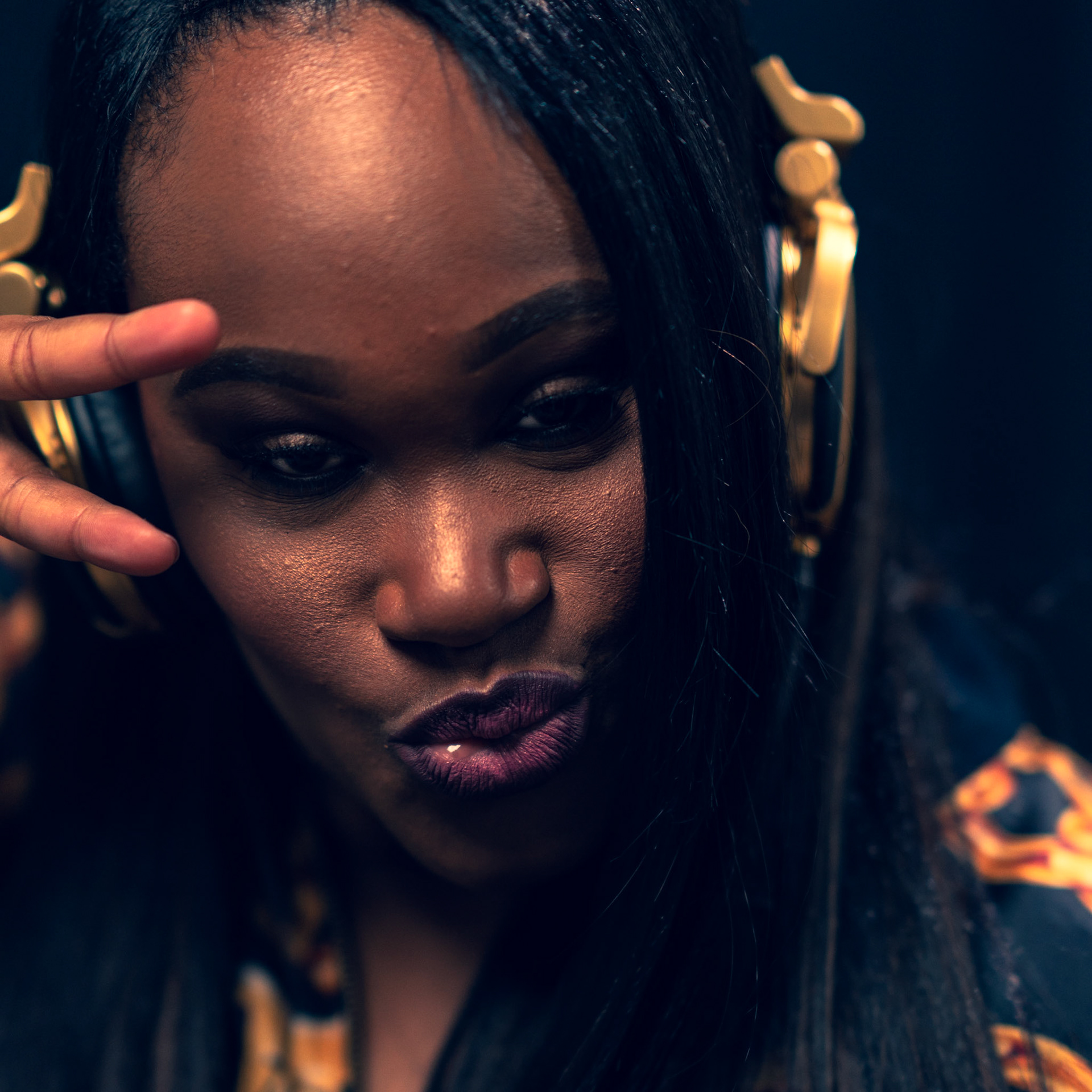 Rachael Yvonne Davis Shoot, Clean makeup by Deborah Moore