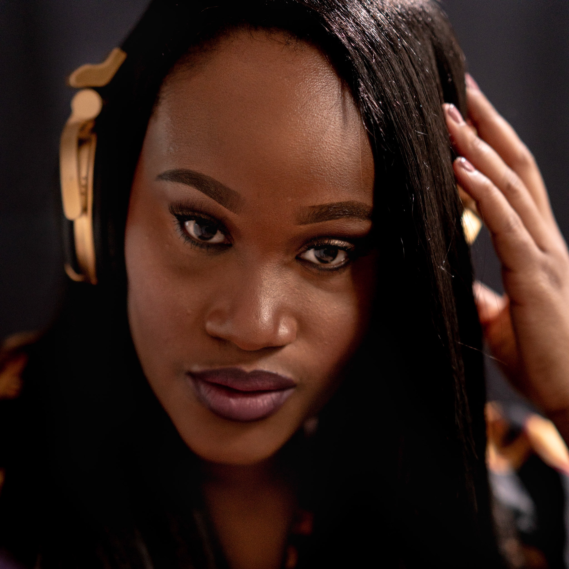 Rachael Yvonne Davis Shoot, Clean makeup by Deborah Moore