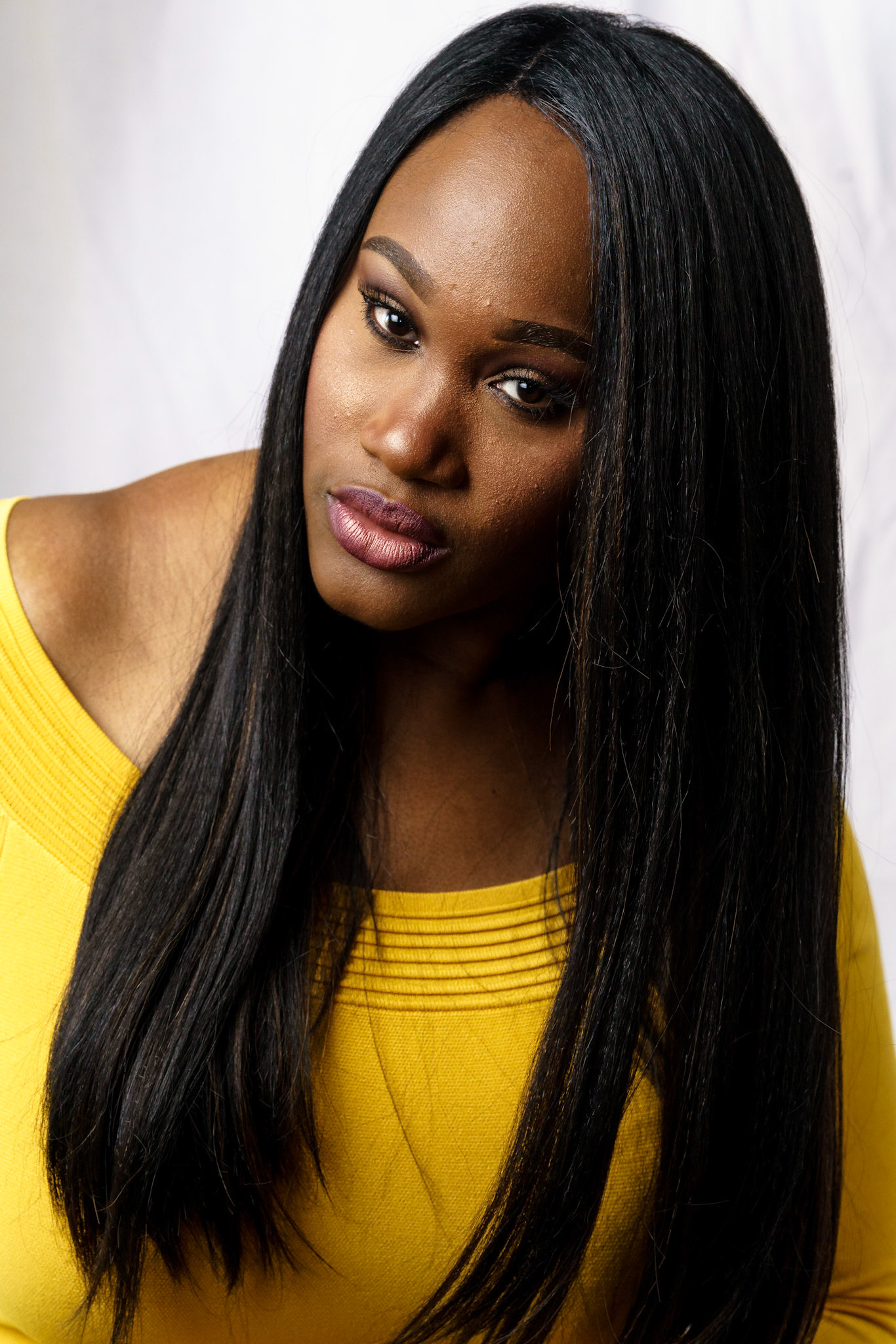 Rachael Yvonne Davis Shoot, Clean makeup by Deborah Moore