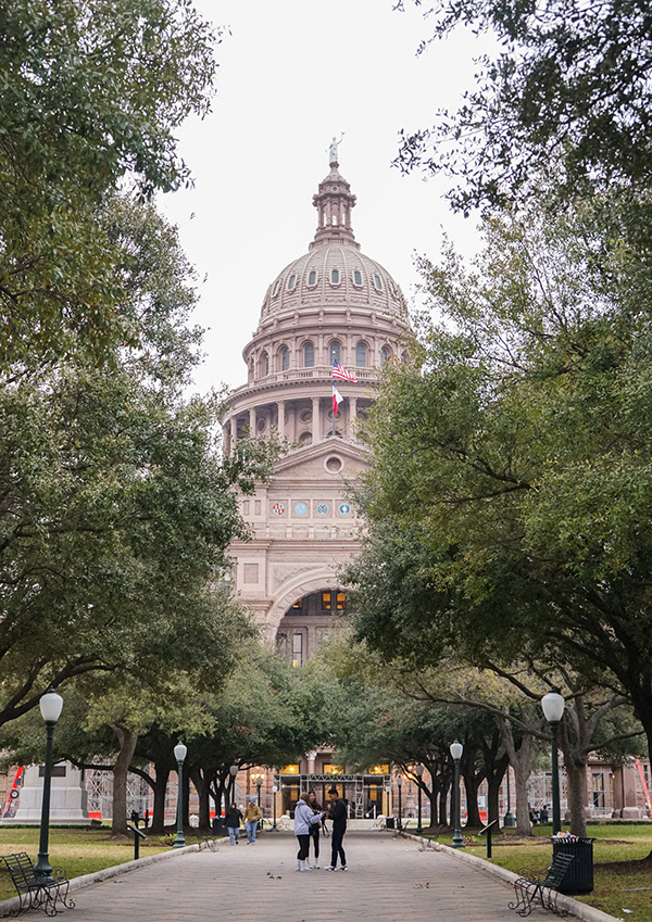 The Texas State Capitol in Austin, Tx.