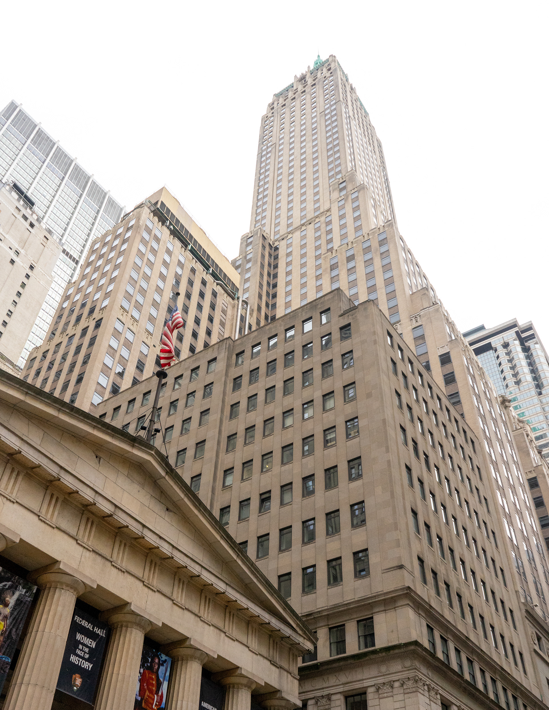 Buildings compete for height in New York, N.Y.