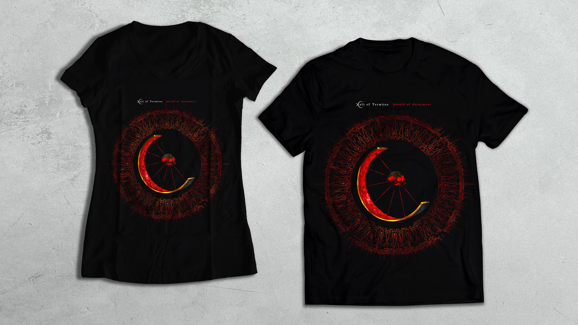 Herald of Decayment tshirts version 2
