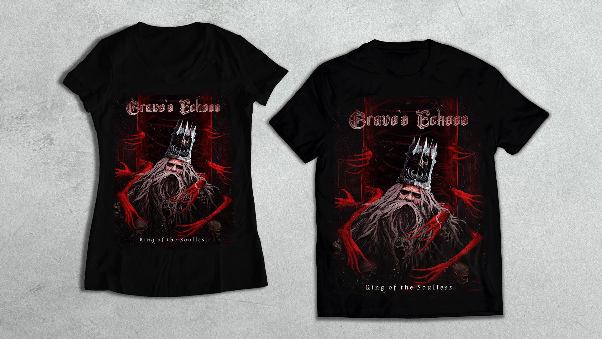 King of the Soulless tshirt version 1
