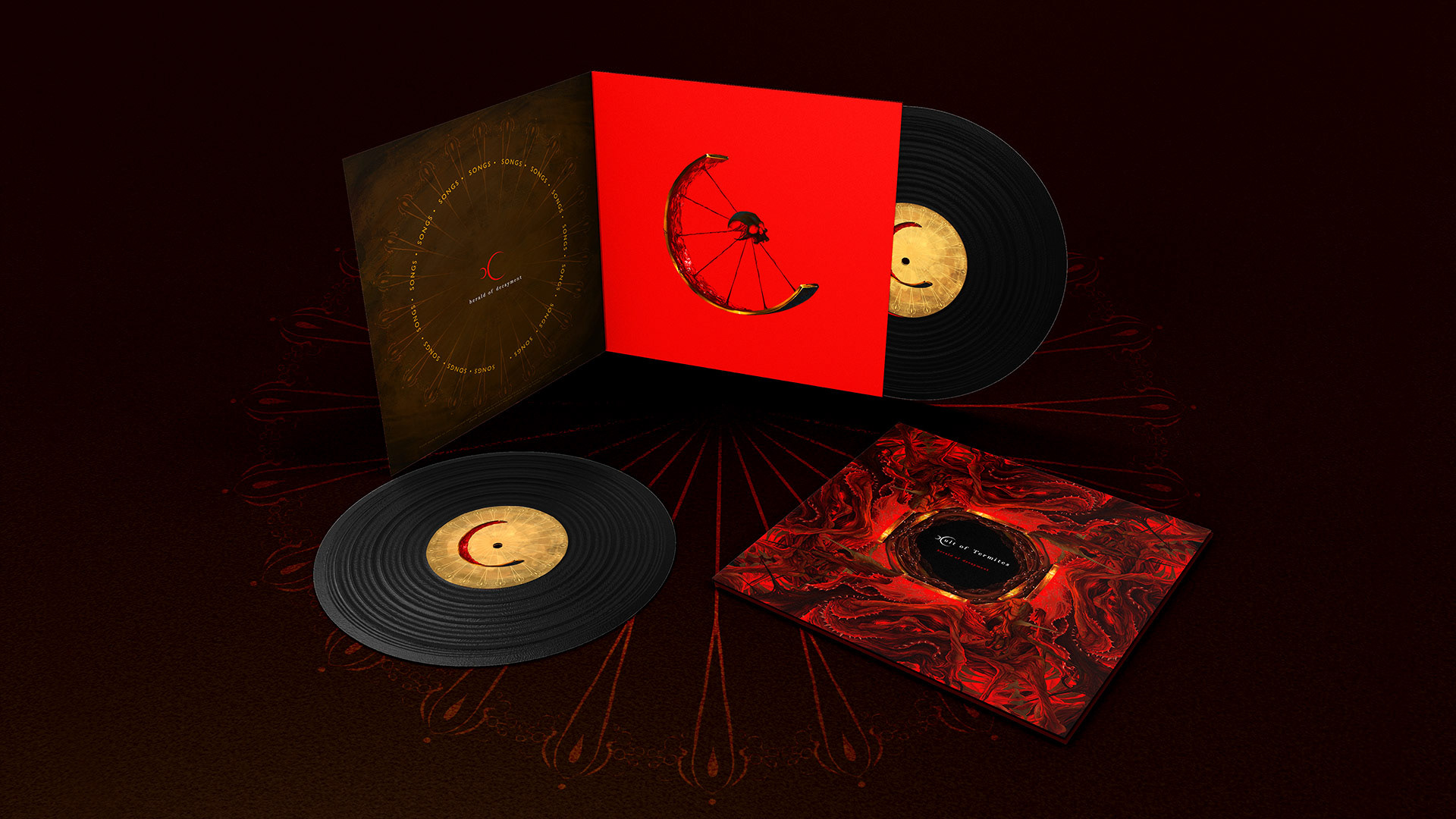 Herald of Decayment vinyl merchandising