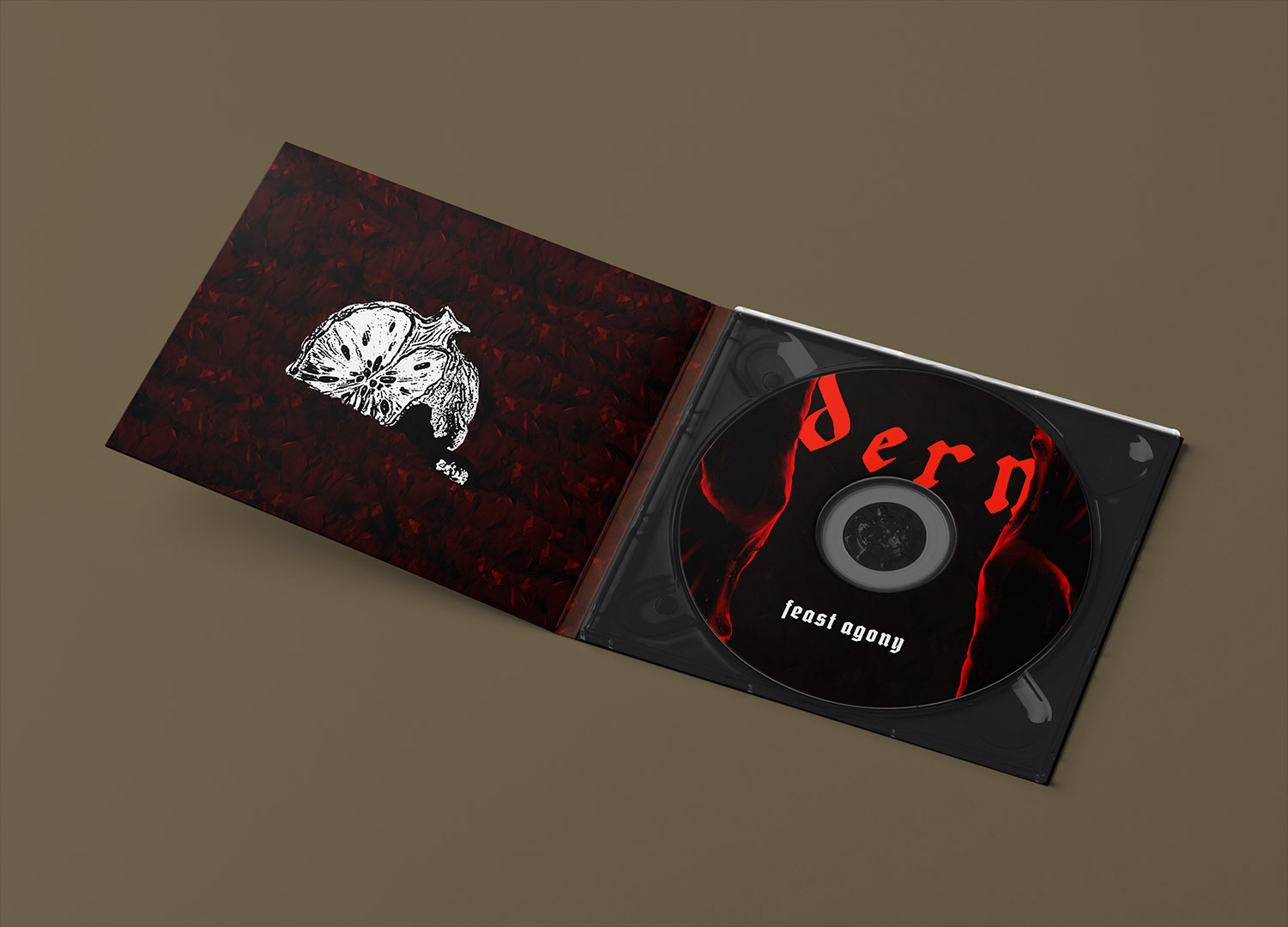 Feast Agony cd mockup