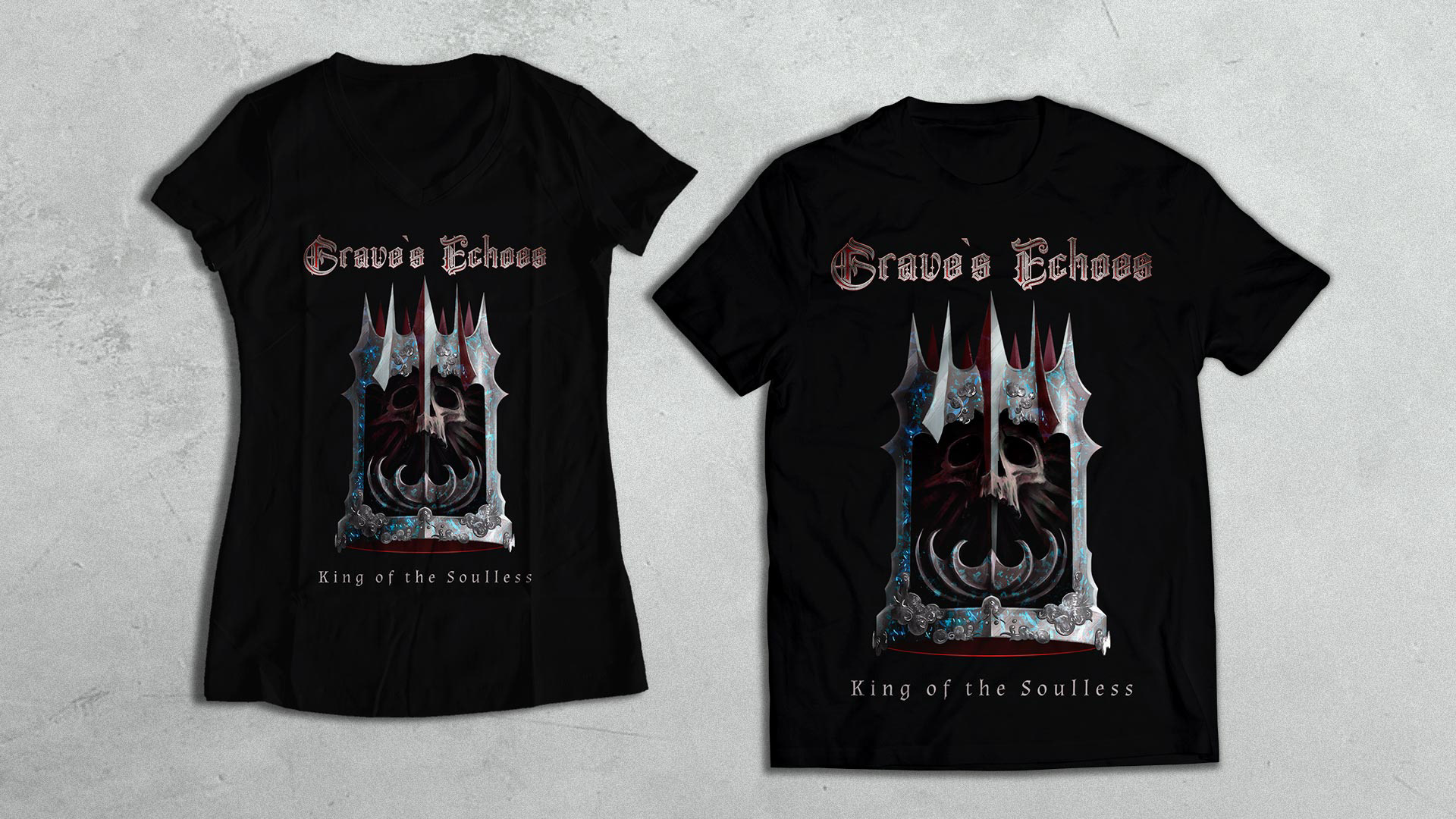 King of the Soulless tshirt version 2