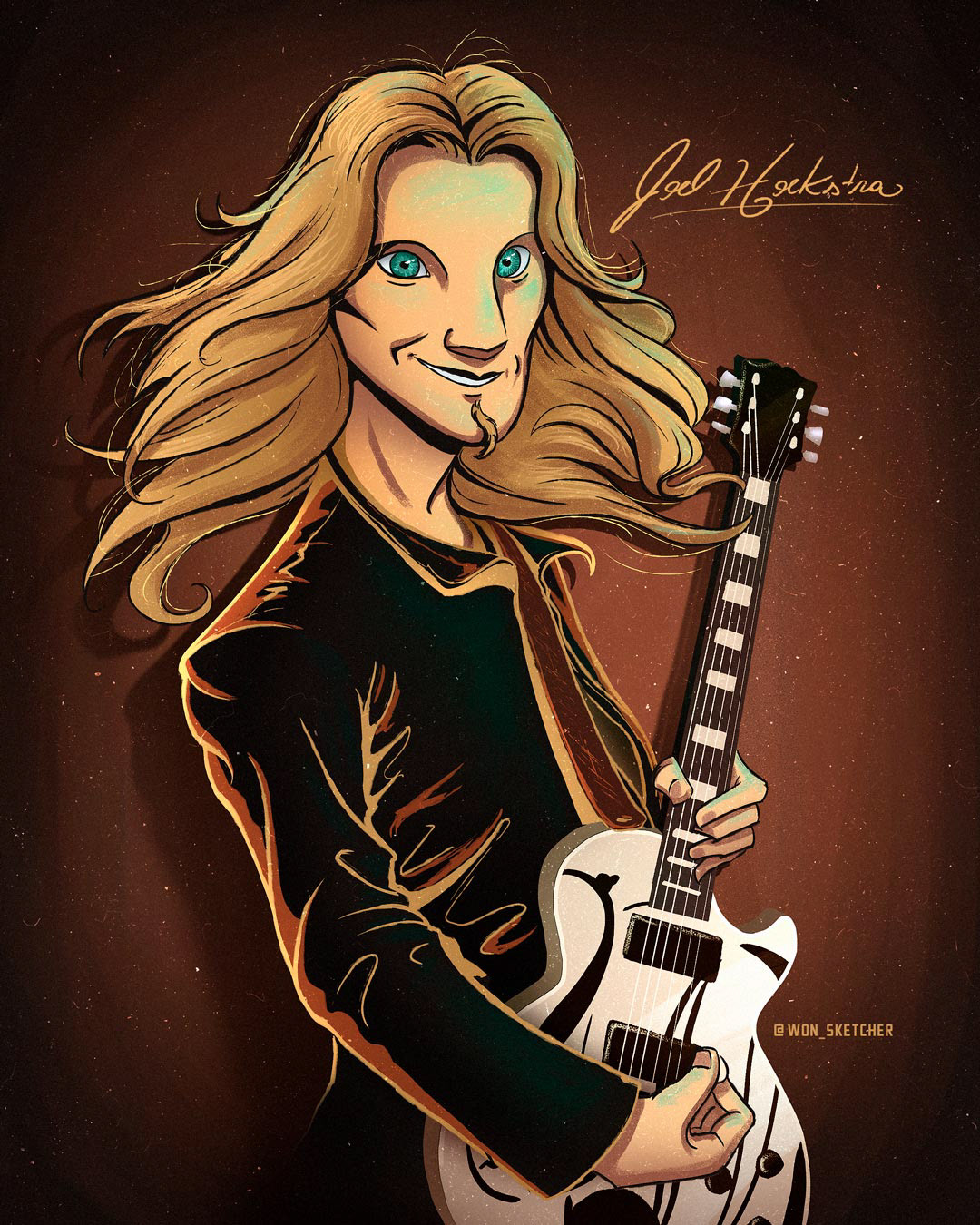 Joel Hoekstra illustration