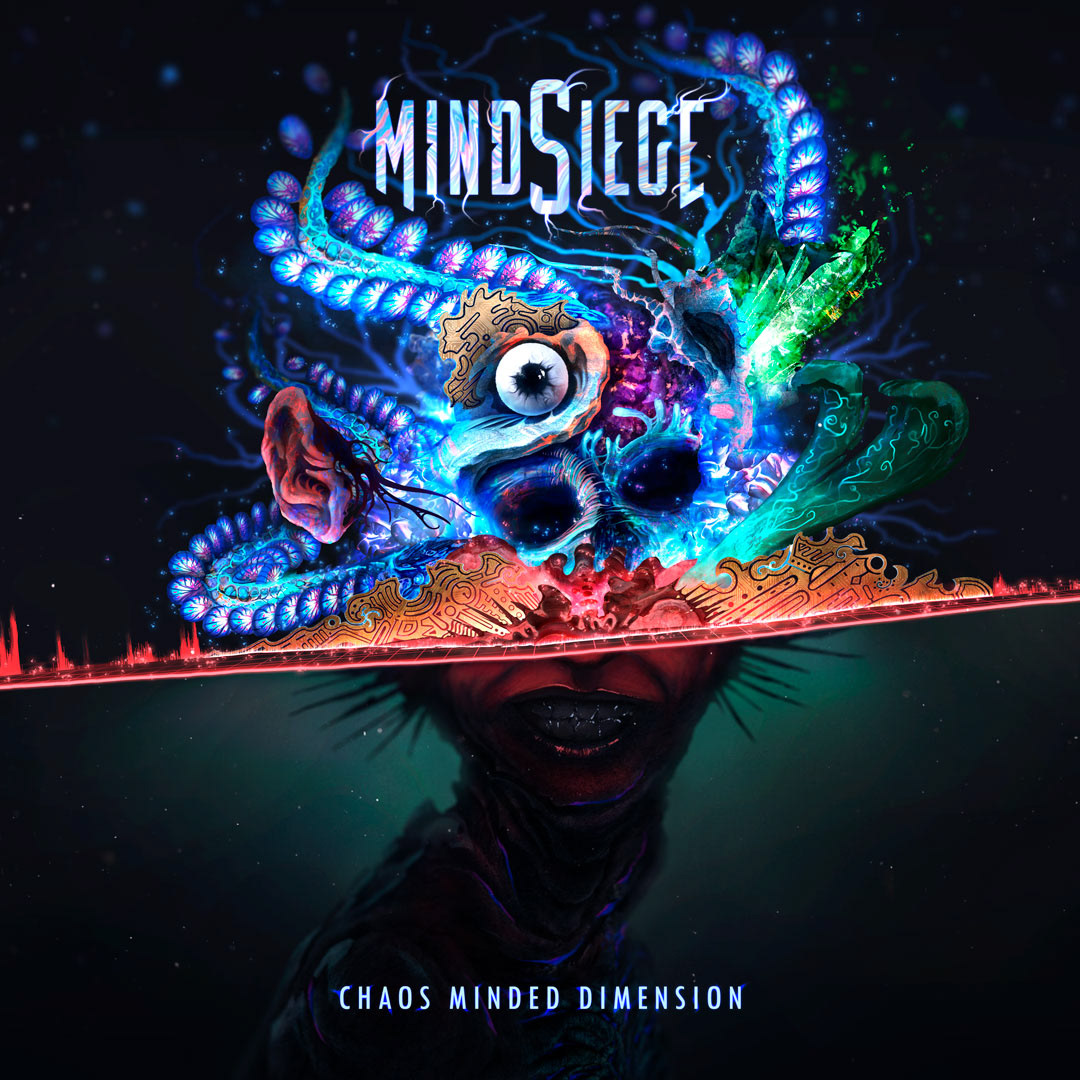 Mindsiege chaos minded dimension album cover