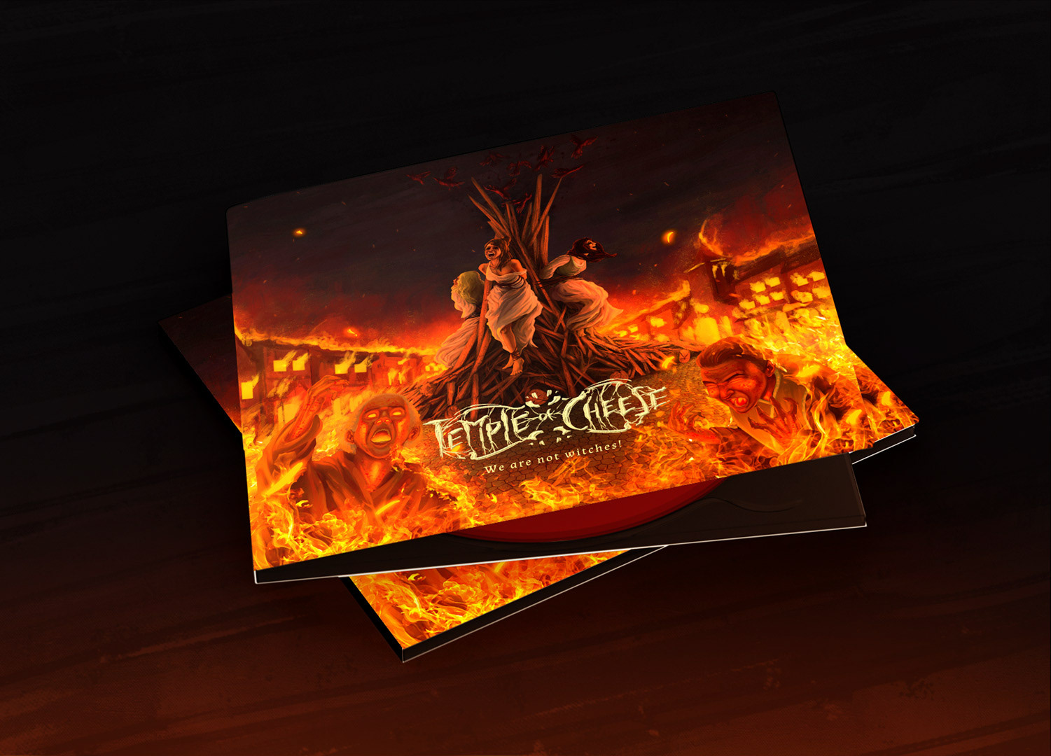 We are not Witches cd design